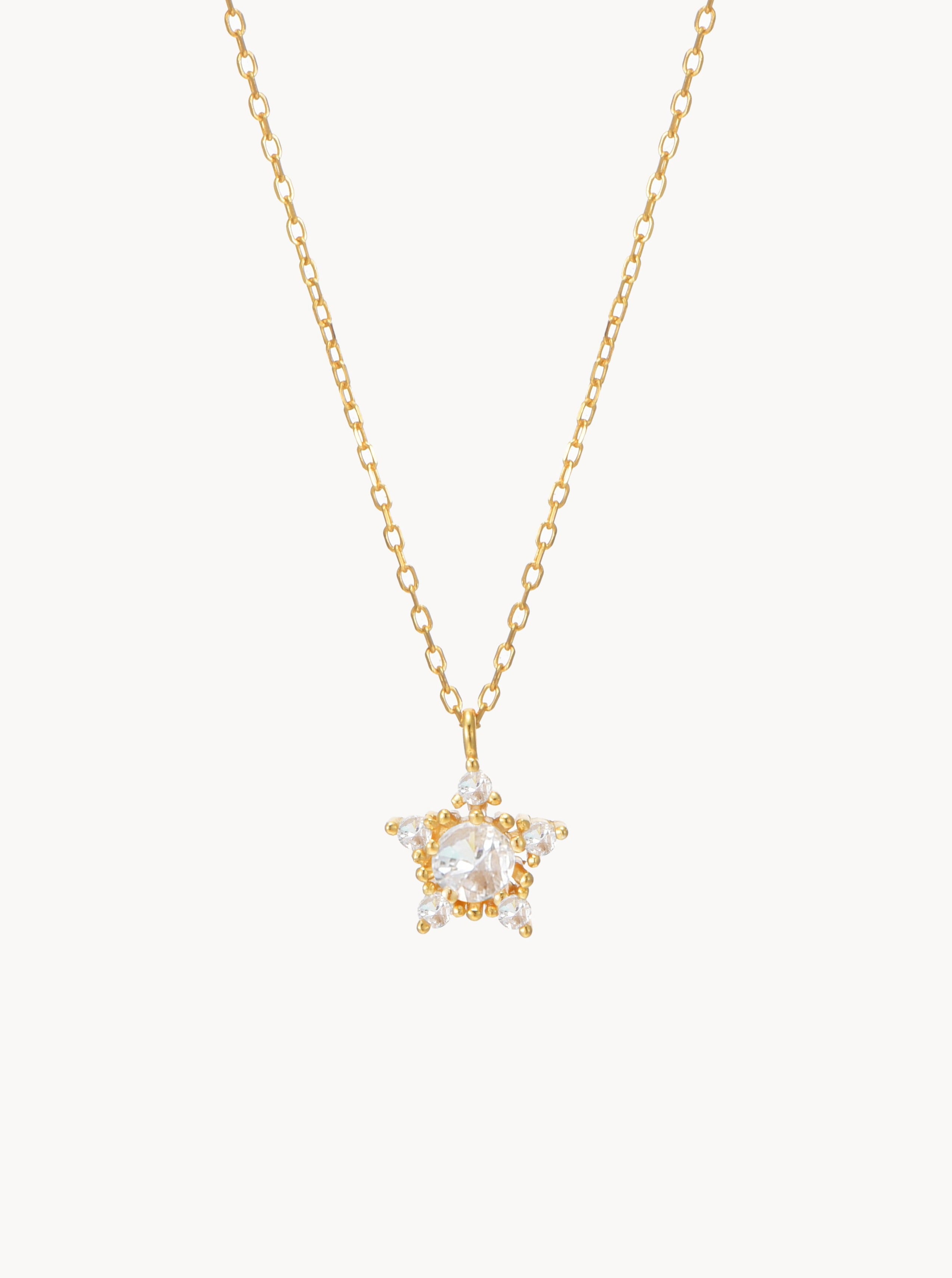 Be Yourself Star Golden Necklace - Kuri Jewelry