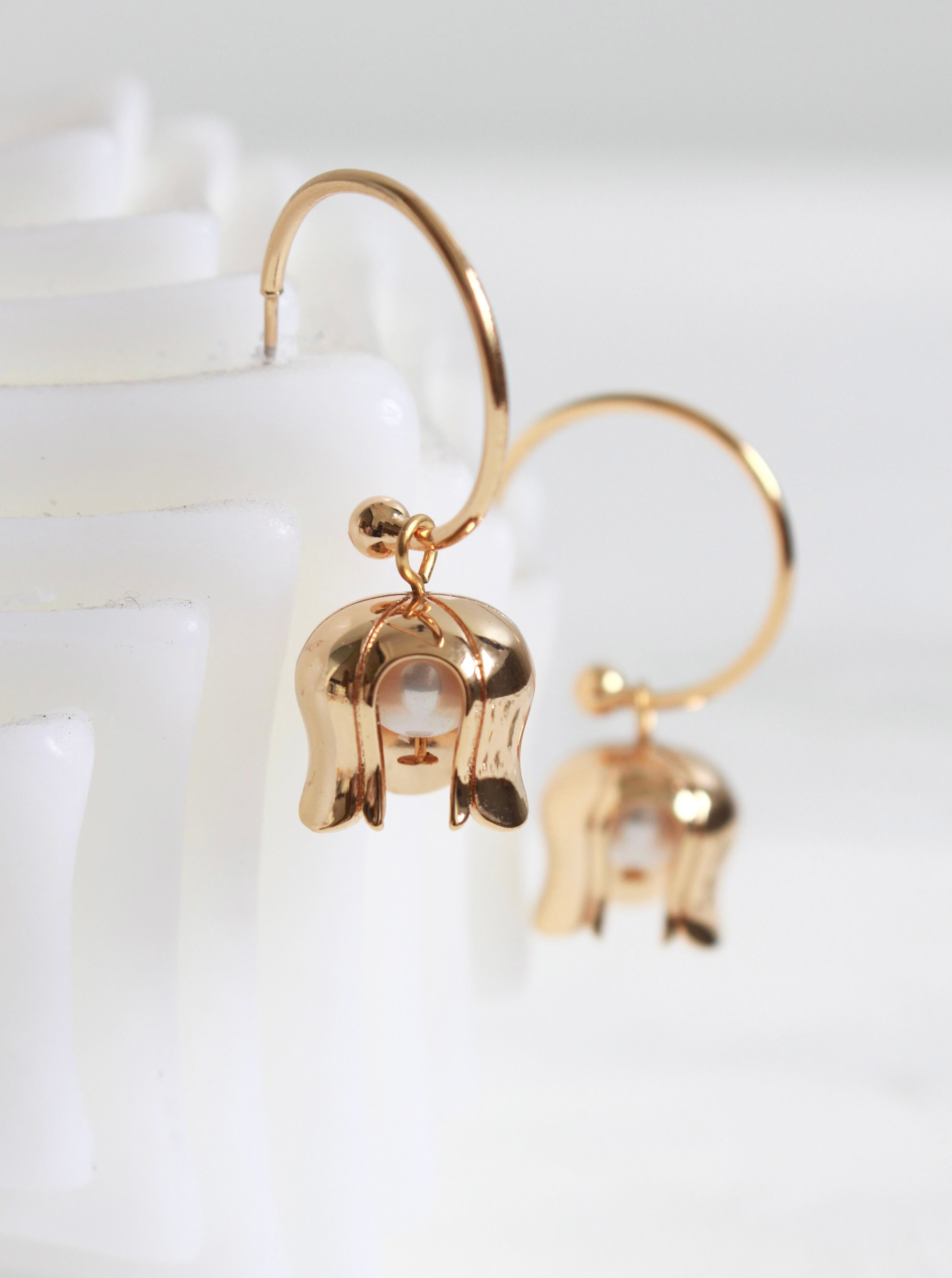 Lily Of The Valley Earrings - Kuri Jewelry