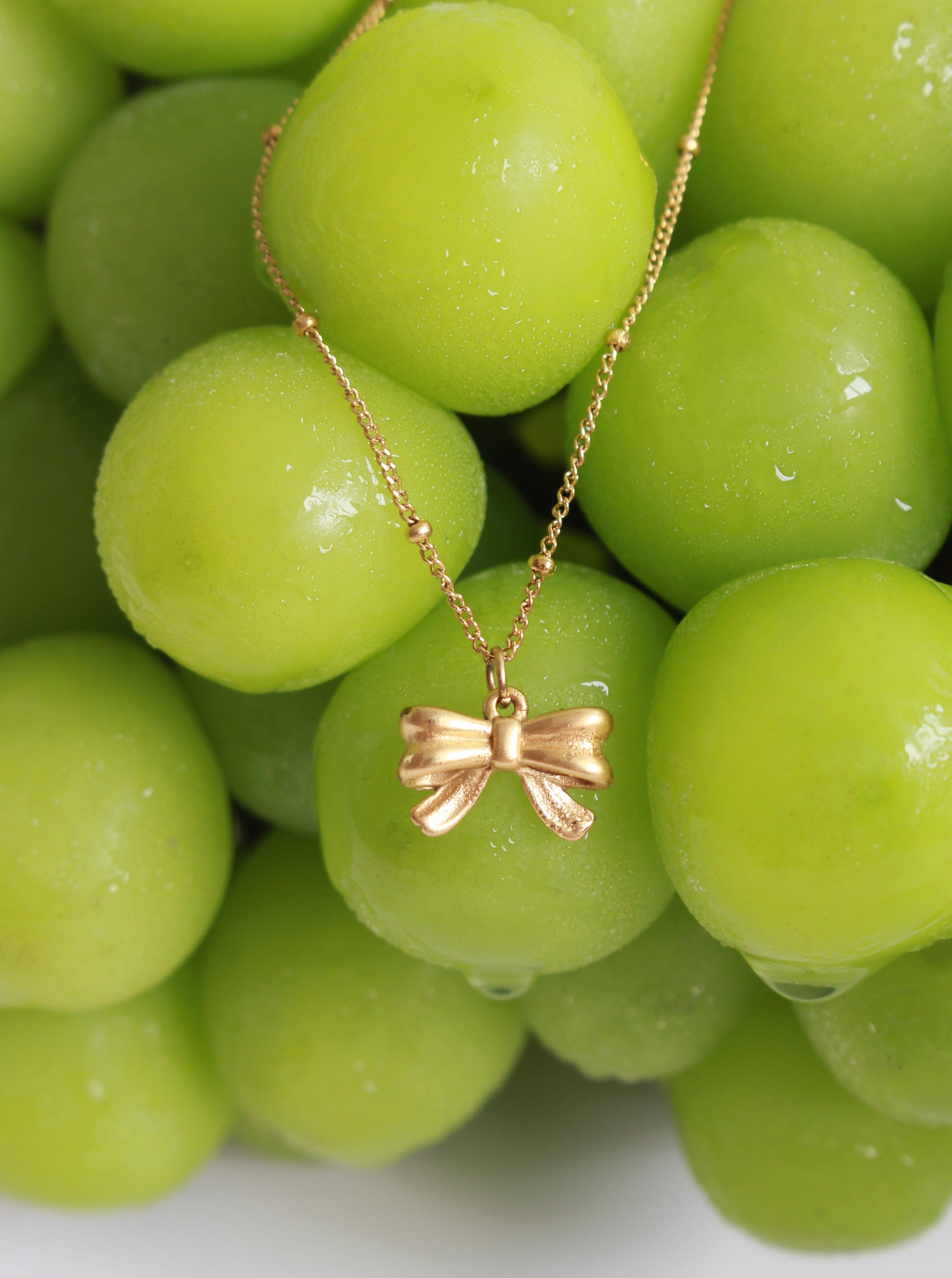 Cinna Bow Necklace - Kuri Jewelry