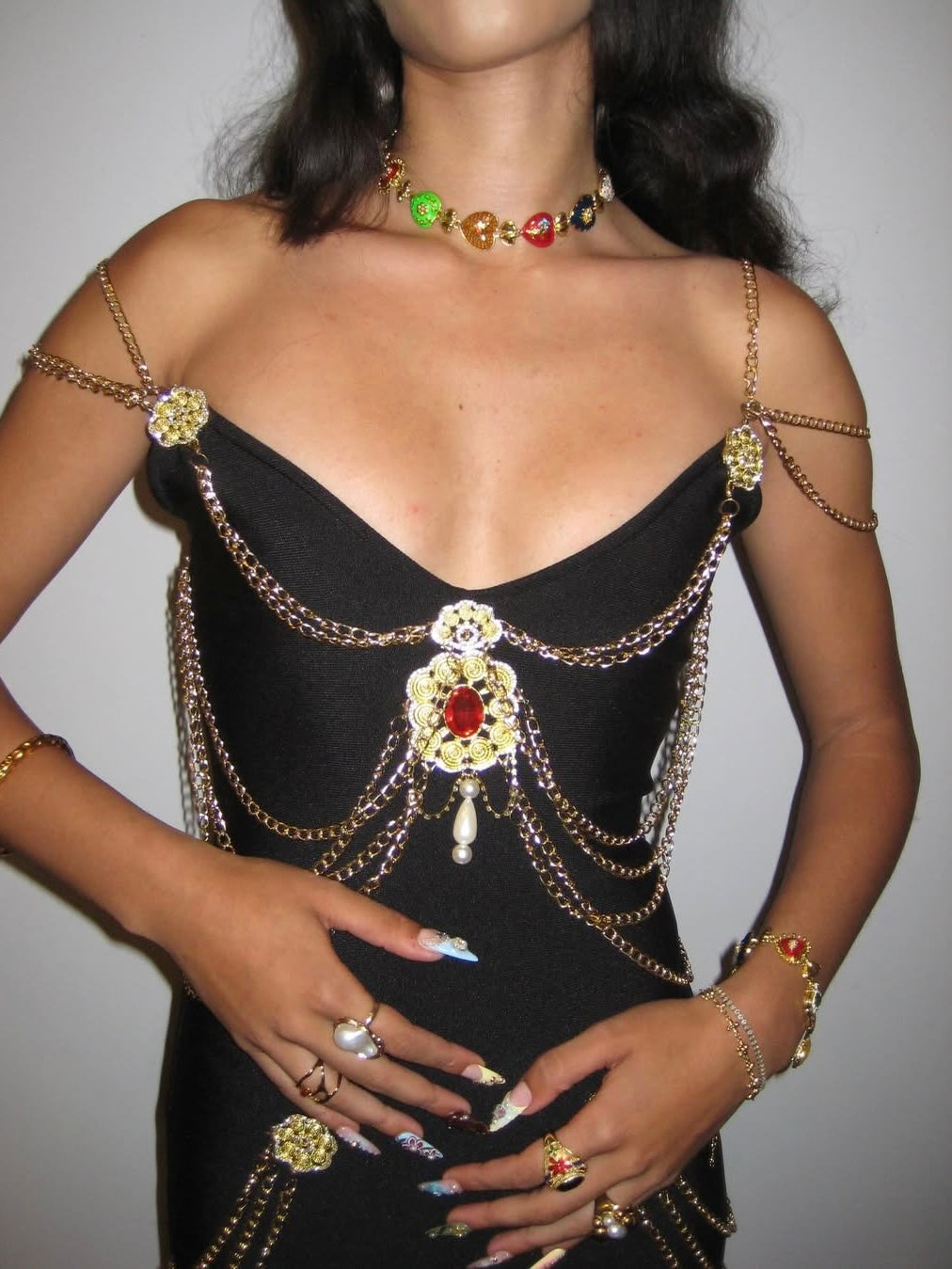 Marcia Vintage Heart Necklace - Kuri Jewelry