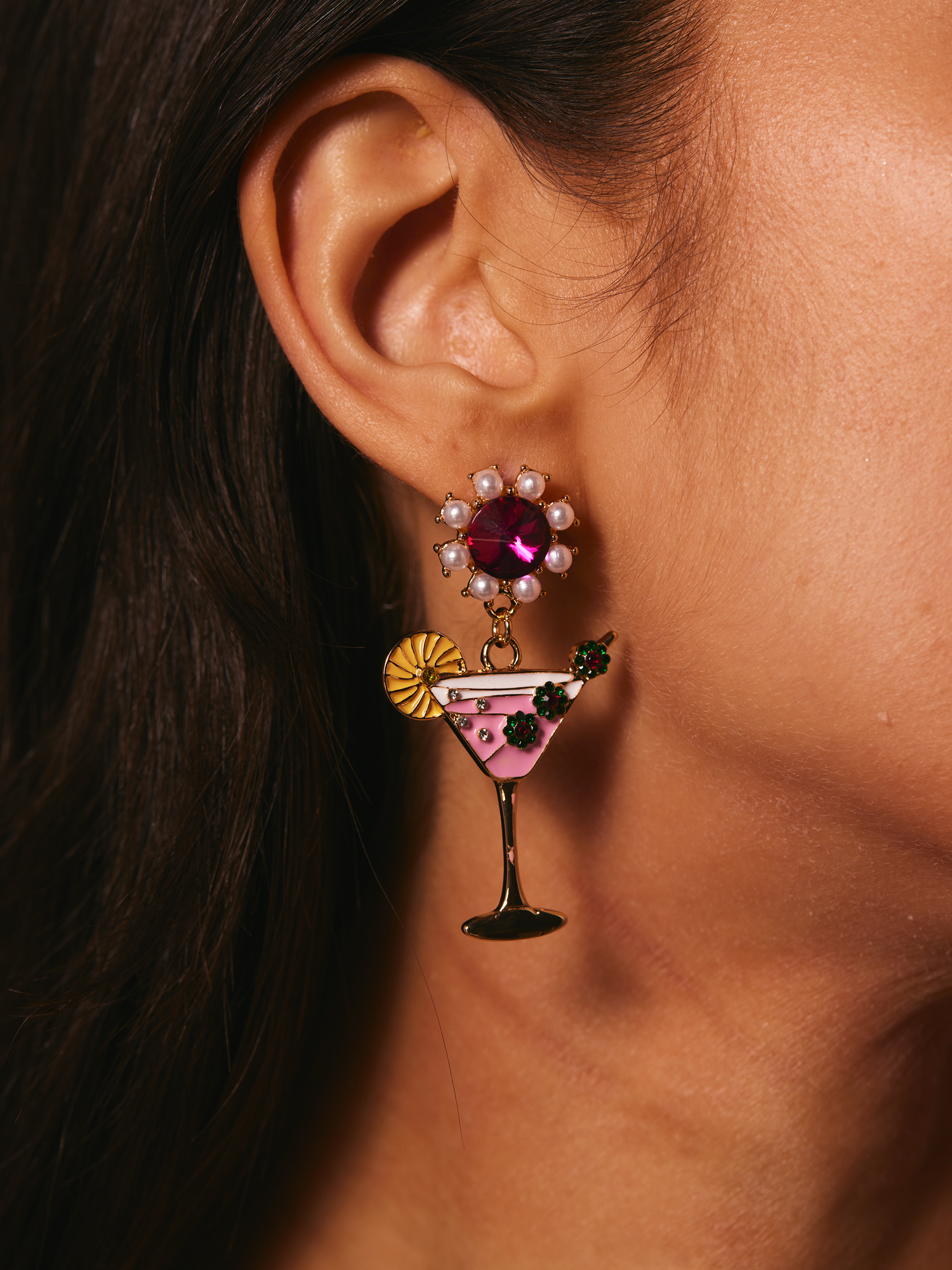 Cocktail Earrings - Kuri Jewelry