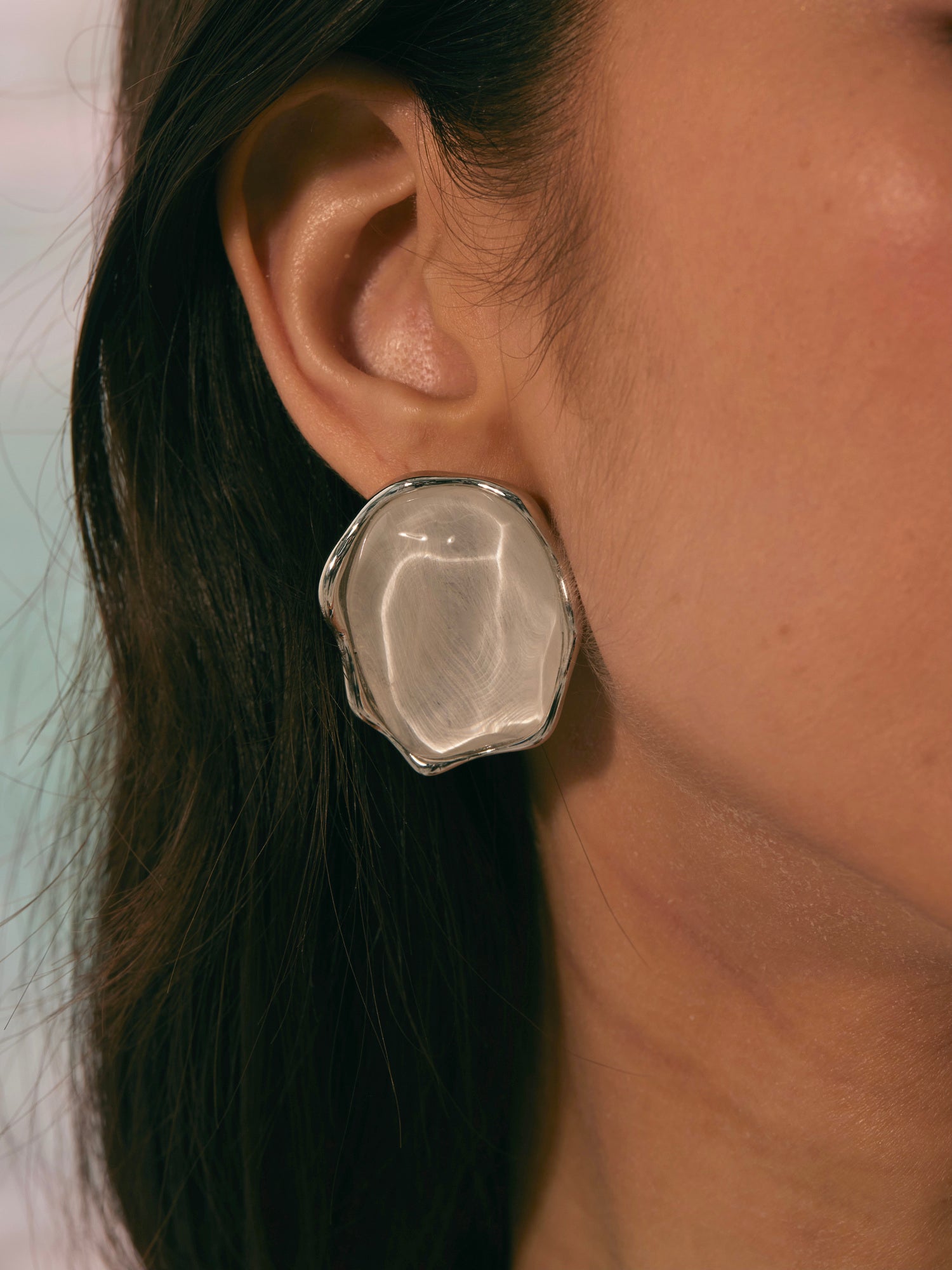 Queena Silver Earrings