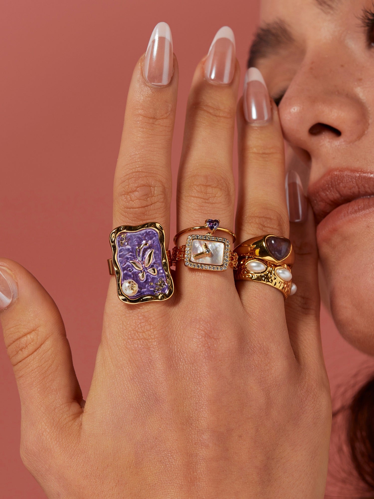 Joachim Pearls Ring - Kuri Jewelry