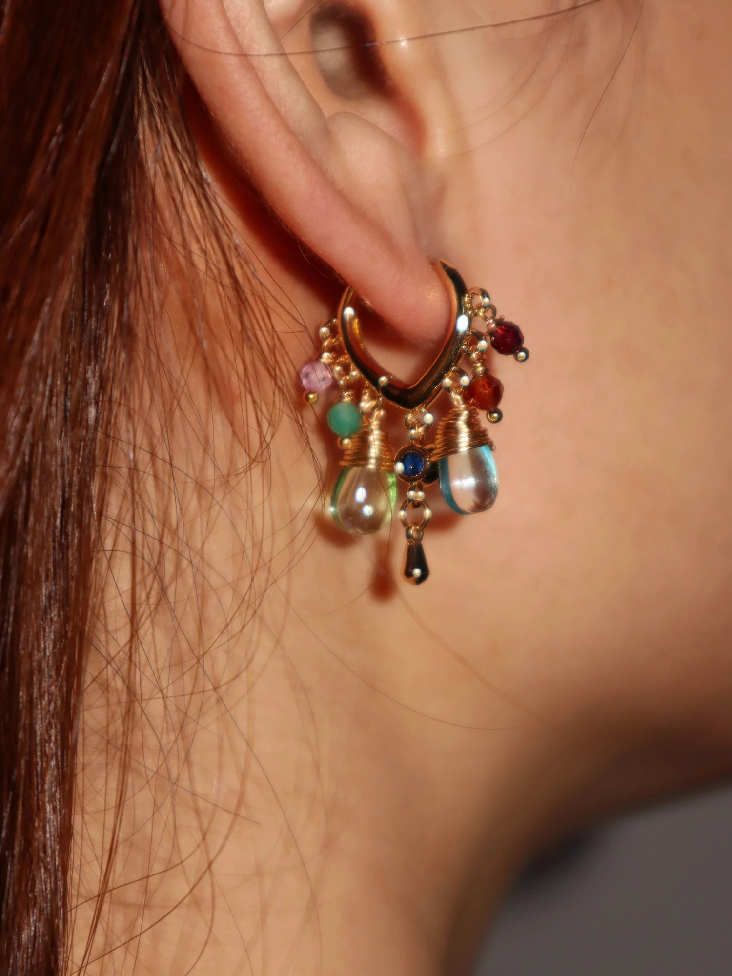 Zanna Boho Colored Earrings