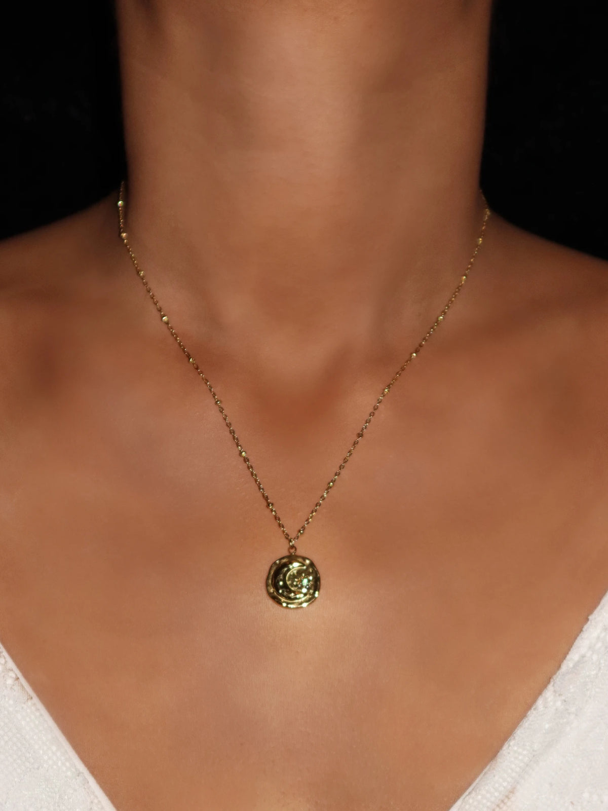Cathy Moon & Star Necklace