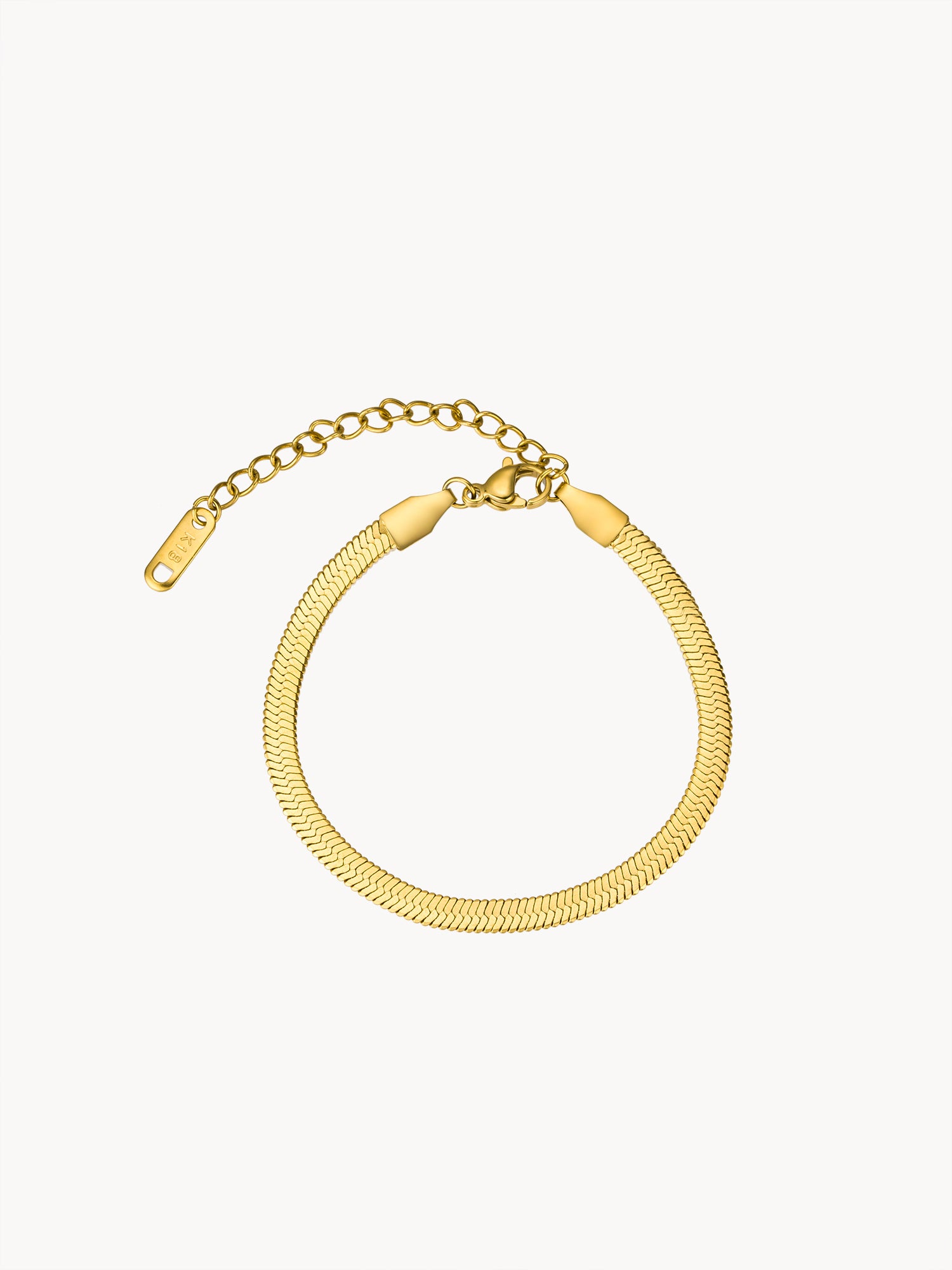 Herringbone Golden Bracelet