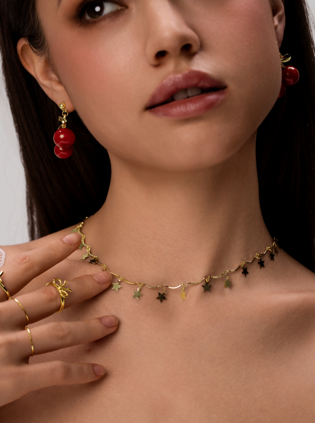 Zoe Star Choker Necklace - Kuri Jewelry