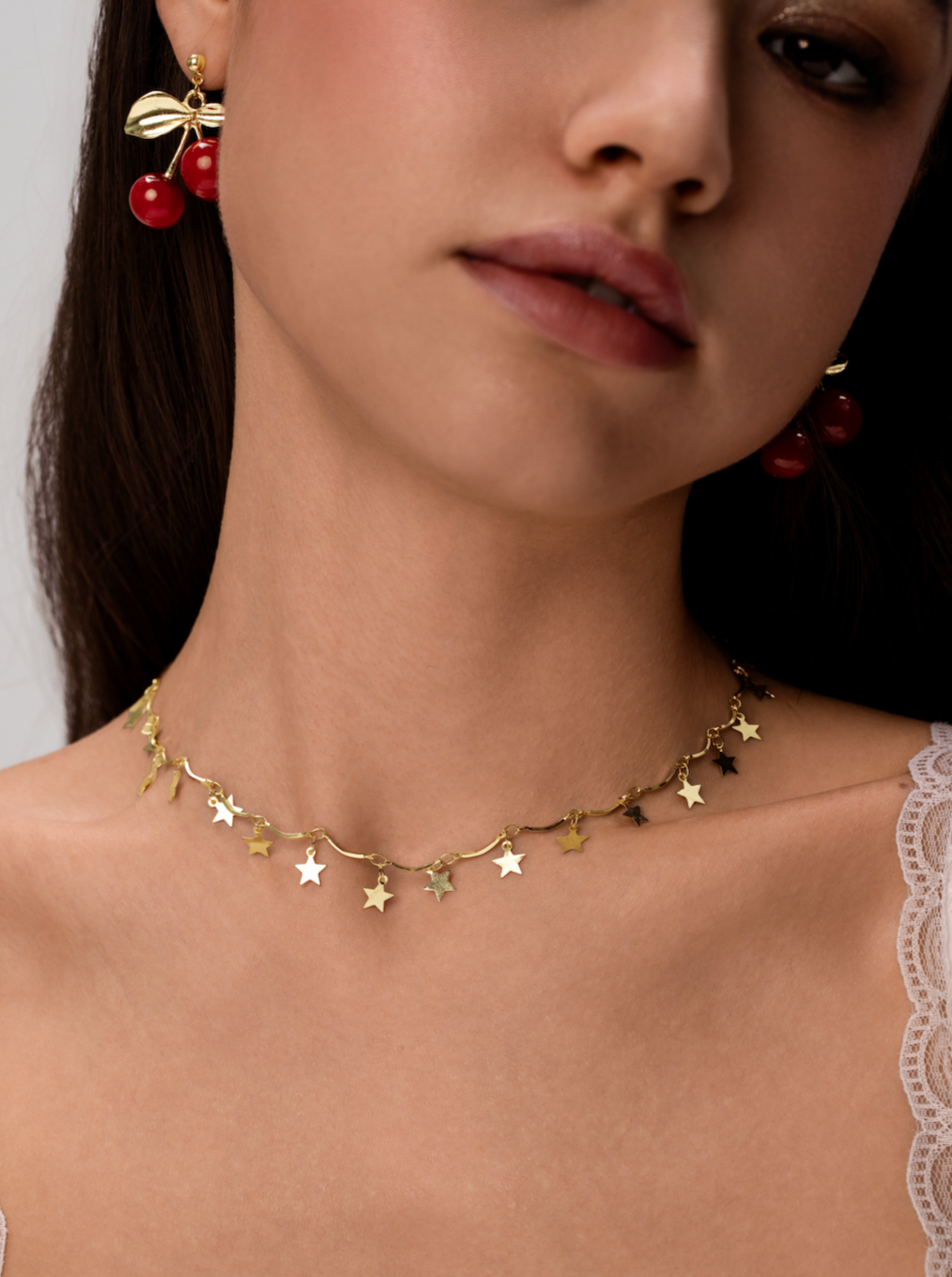 Zoe Star Choker Necklace - Kuri Jewelry