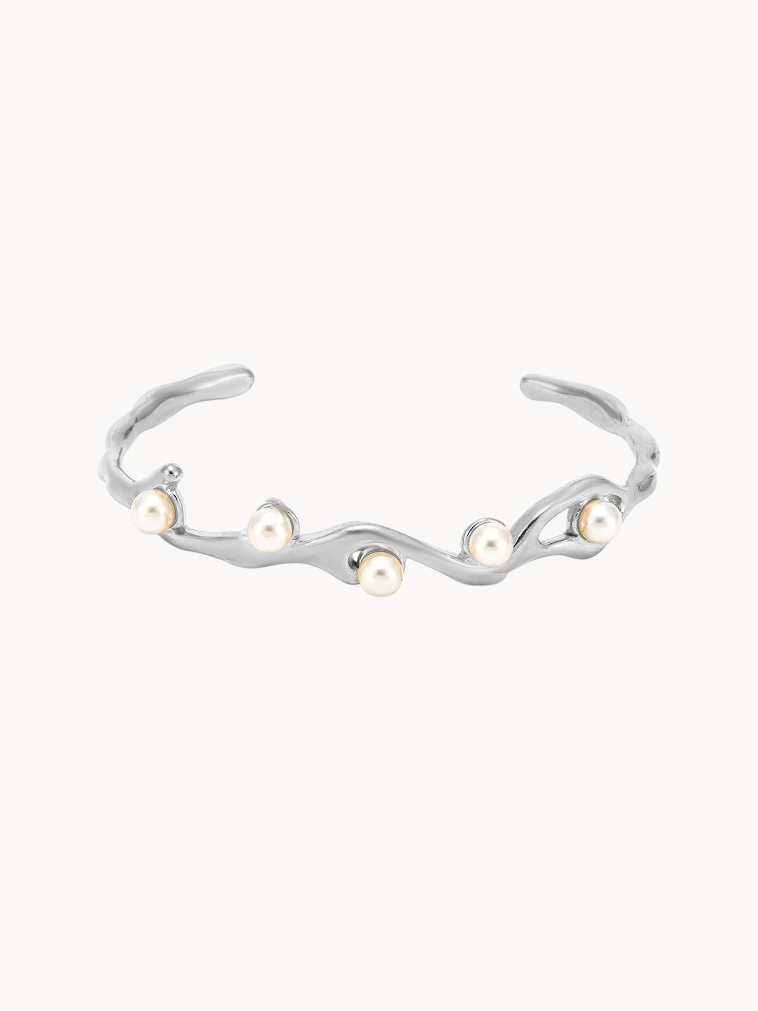 Bernice Golden Pearl Bracelet - Kuri Jewelry