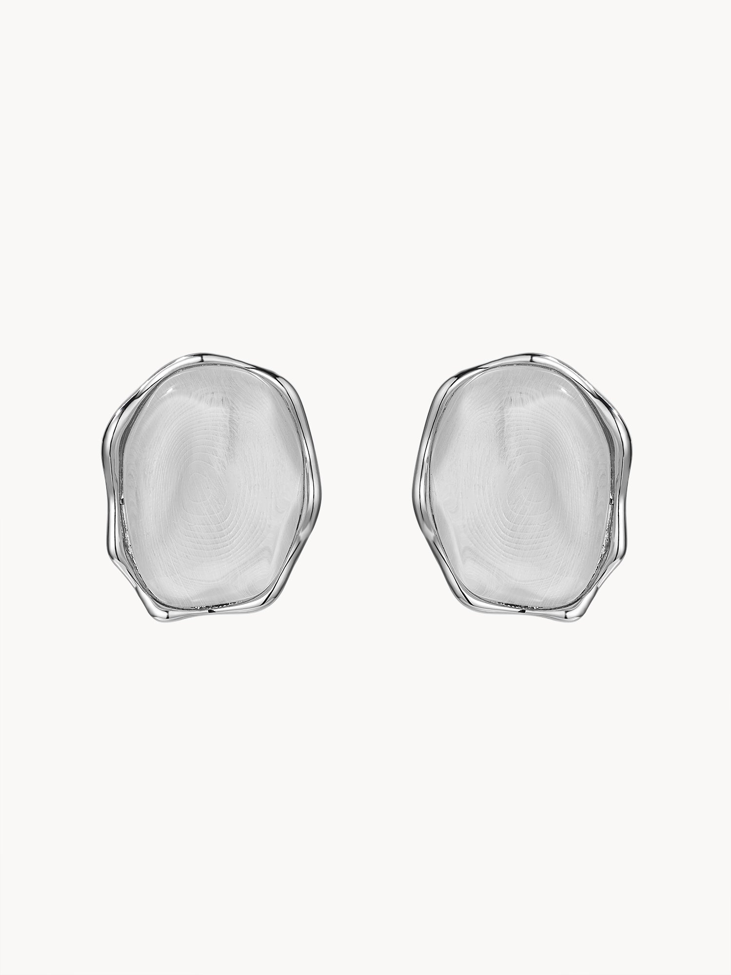 Queena Silver Earrings