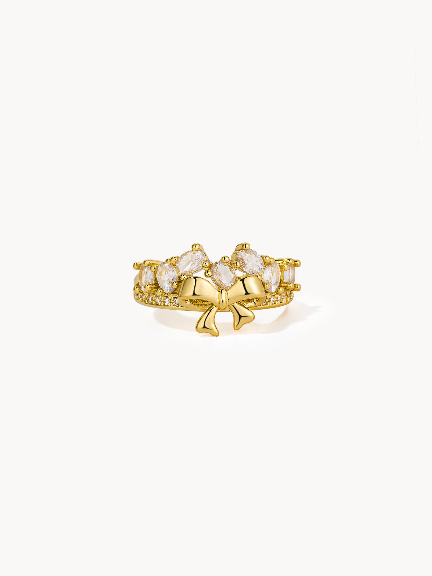 Jo Ribbon Crown Ring