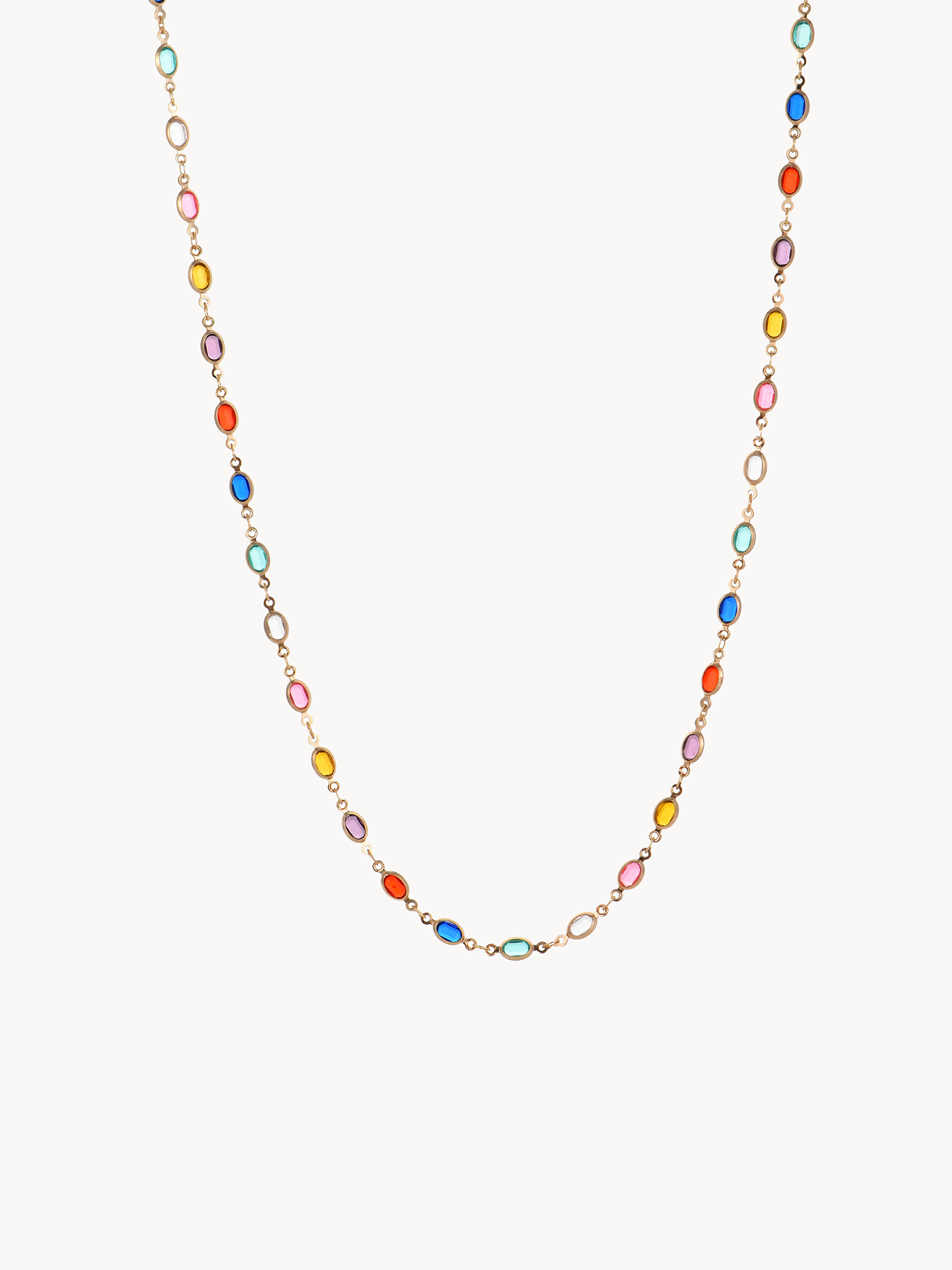 Yuri Colorful Long Necklace