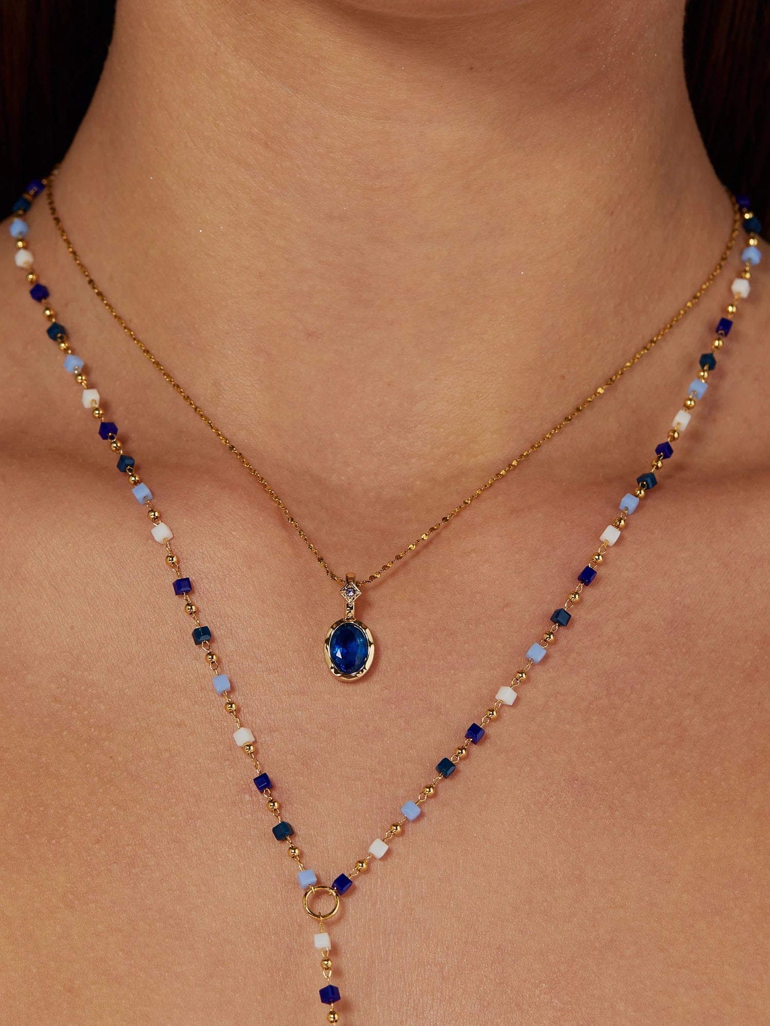 Birthstone Necklace Collection - Kuri Jewelry