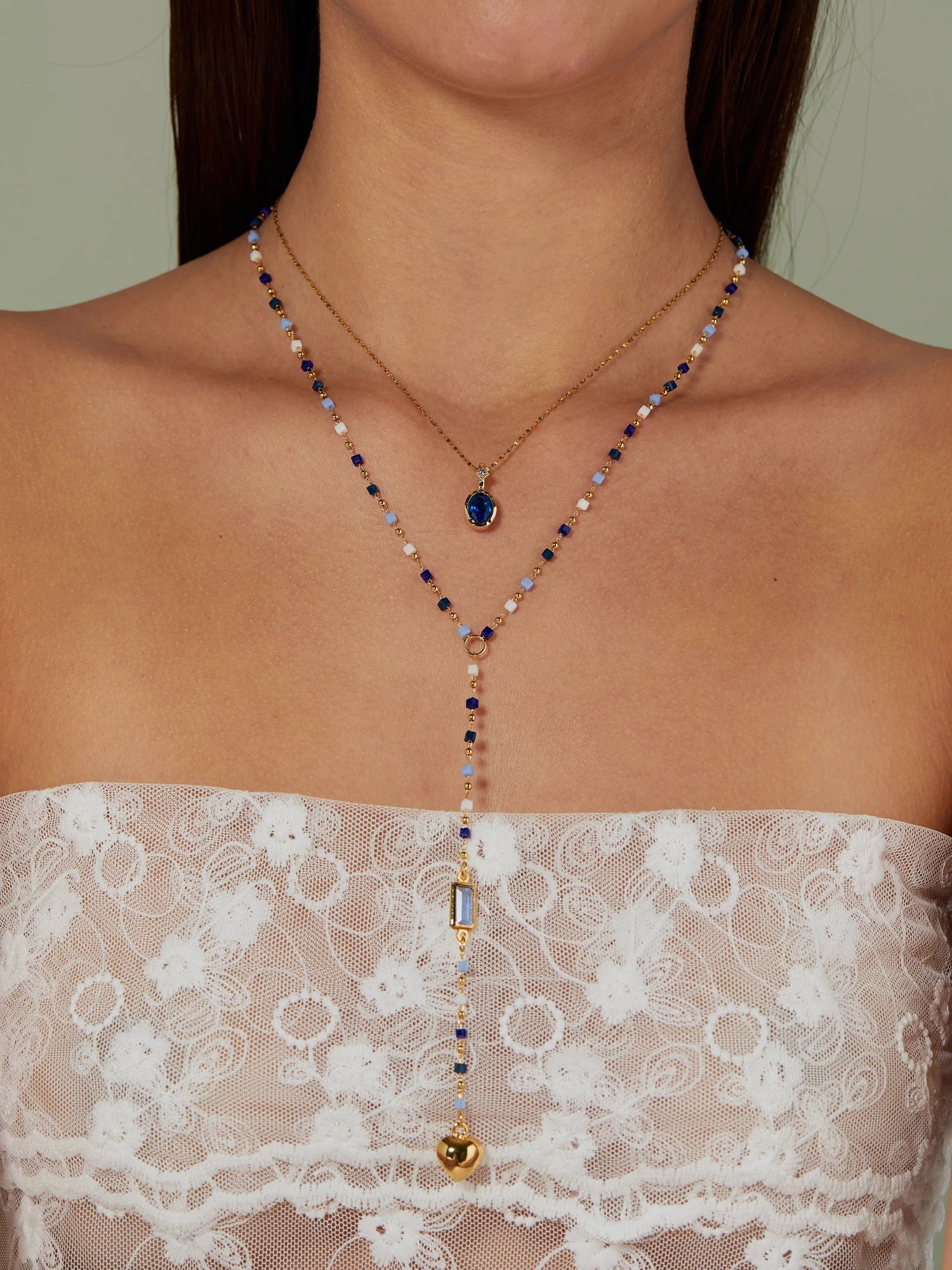 Birthstone Necklace Collection - Kuri Jewelry