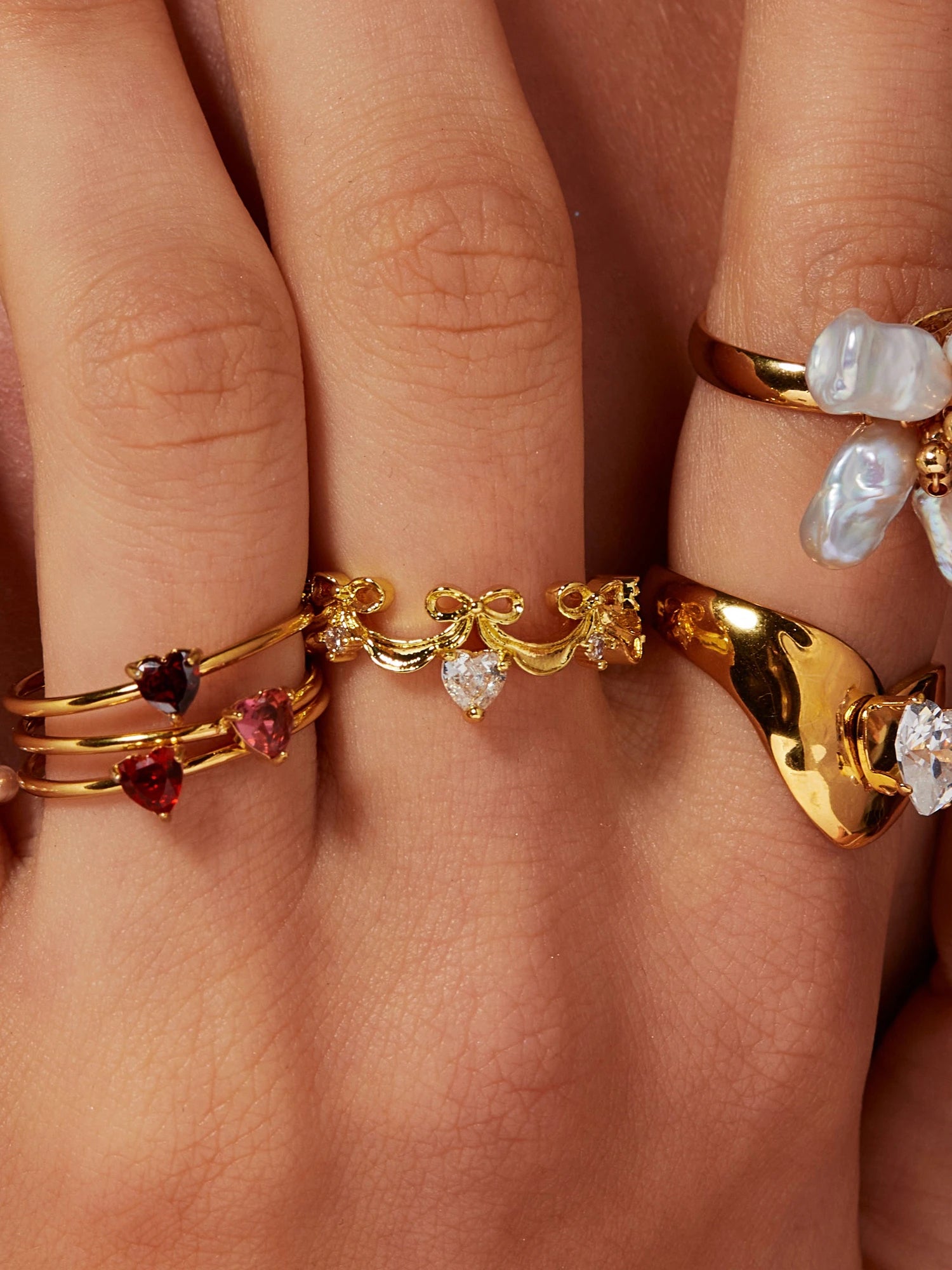 July Birthstone Ring