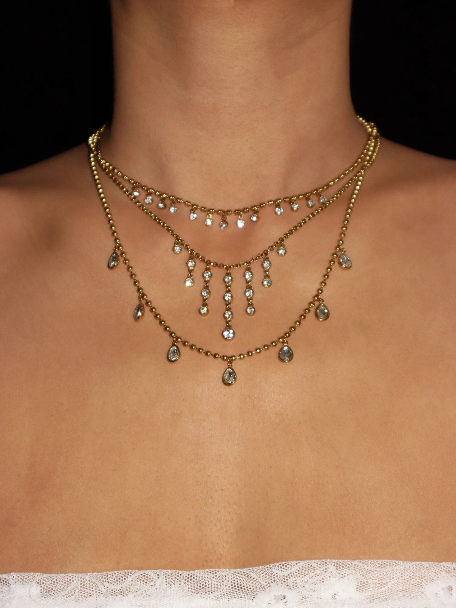 Dale Golden Drop Necklace - Kuri Jewelry