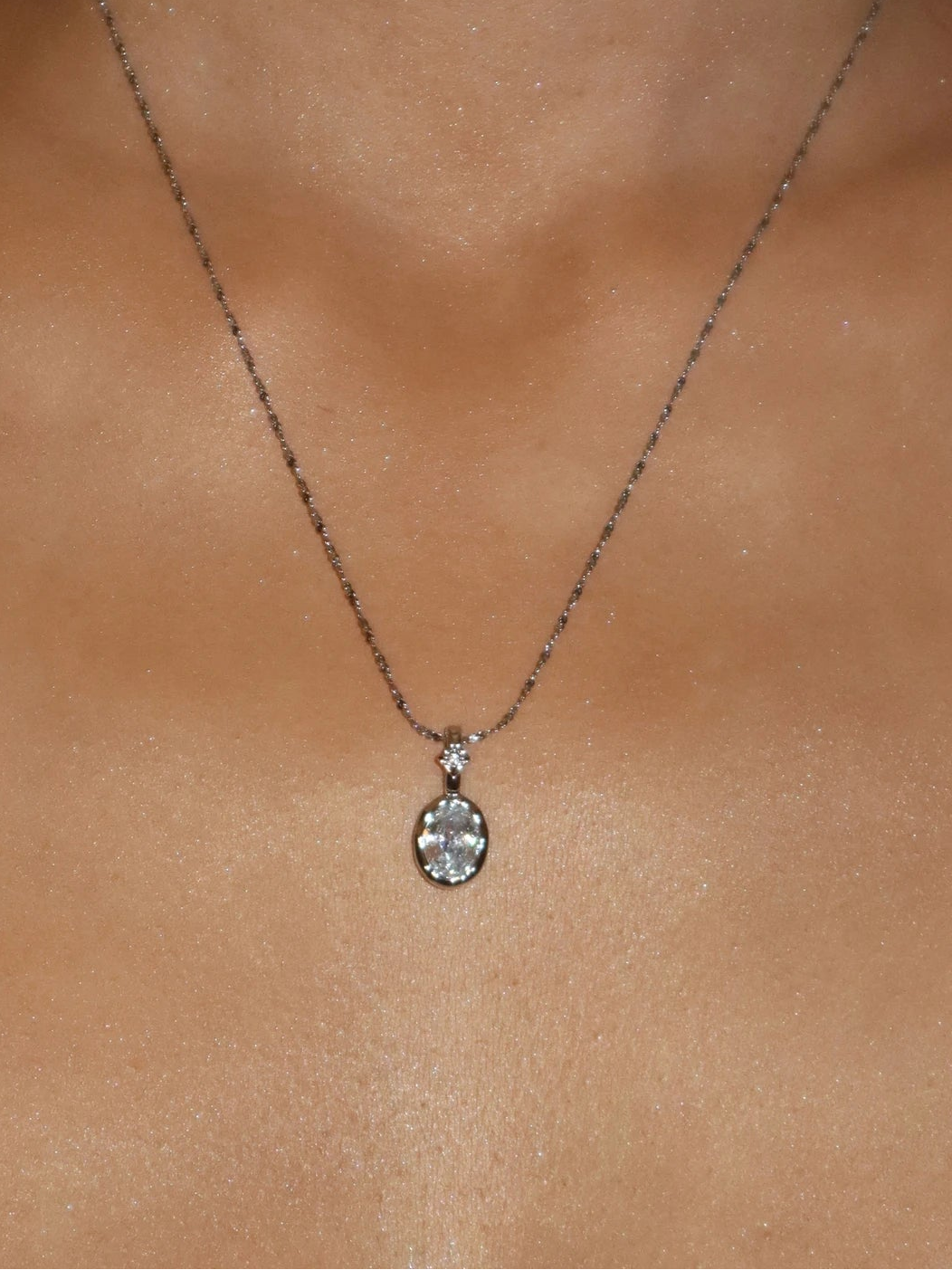 Birthstone Silver Necklace Collection - Kuri Jewelry
