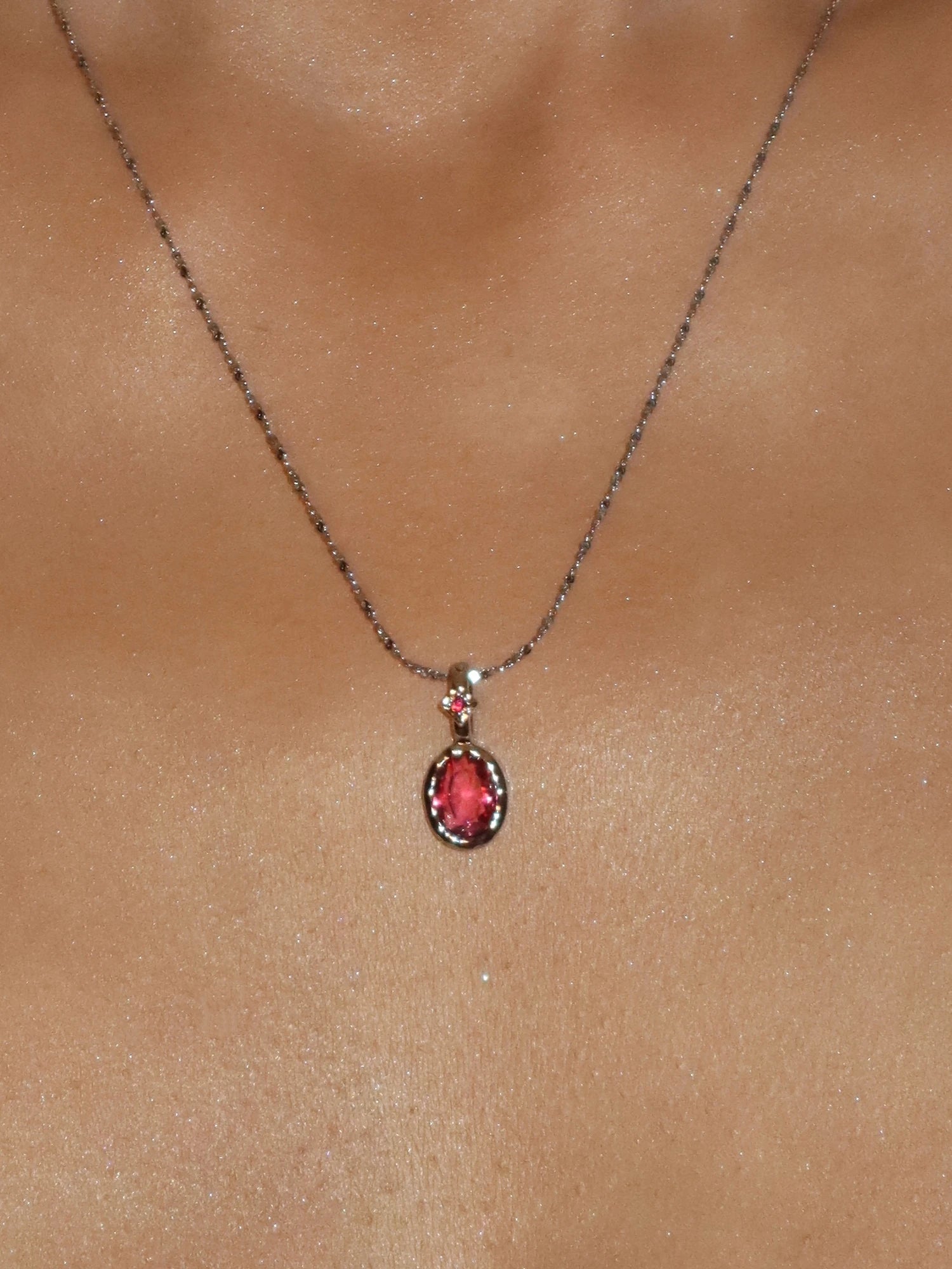 Birthstone Silver Necklace Collection - Kuri Jewelry