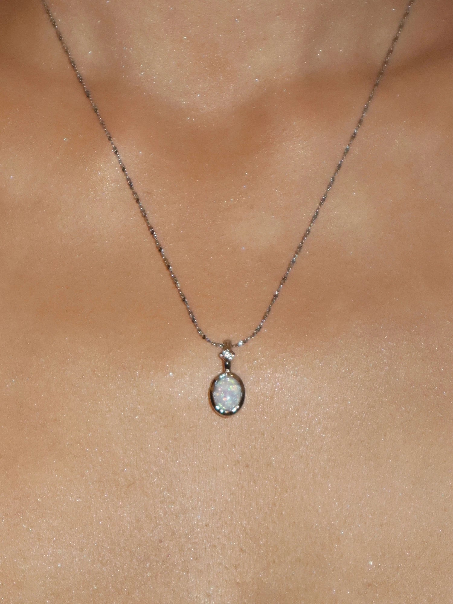 Birthstone Silver Necklace Collection - Kuri Jewelry
