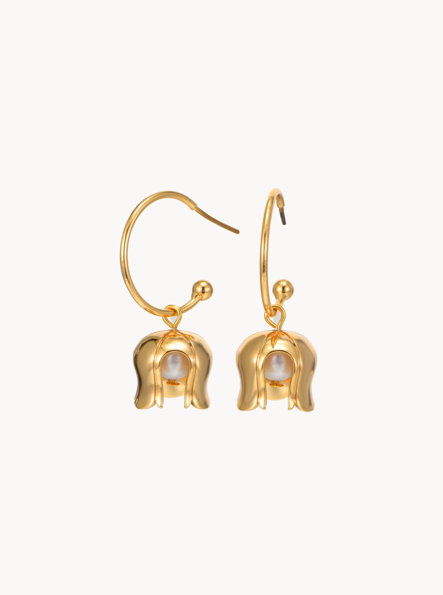 Lily Of The Valley Earrings - Kuri Jewelry