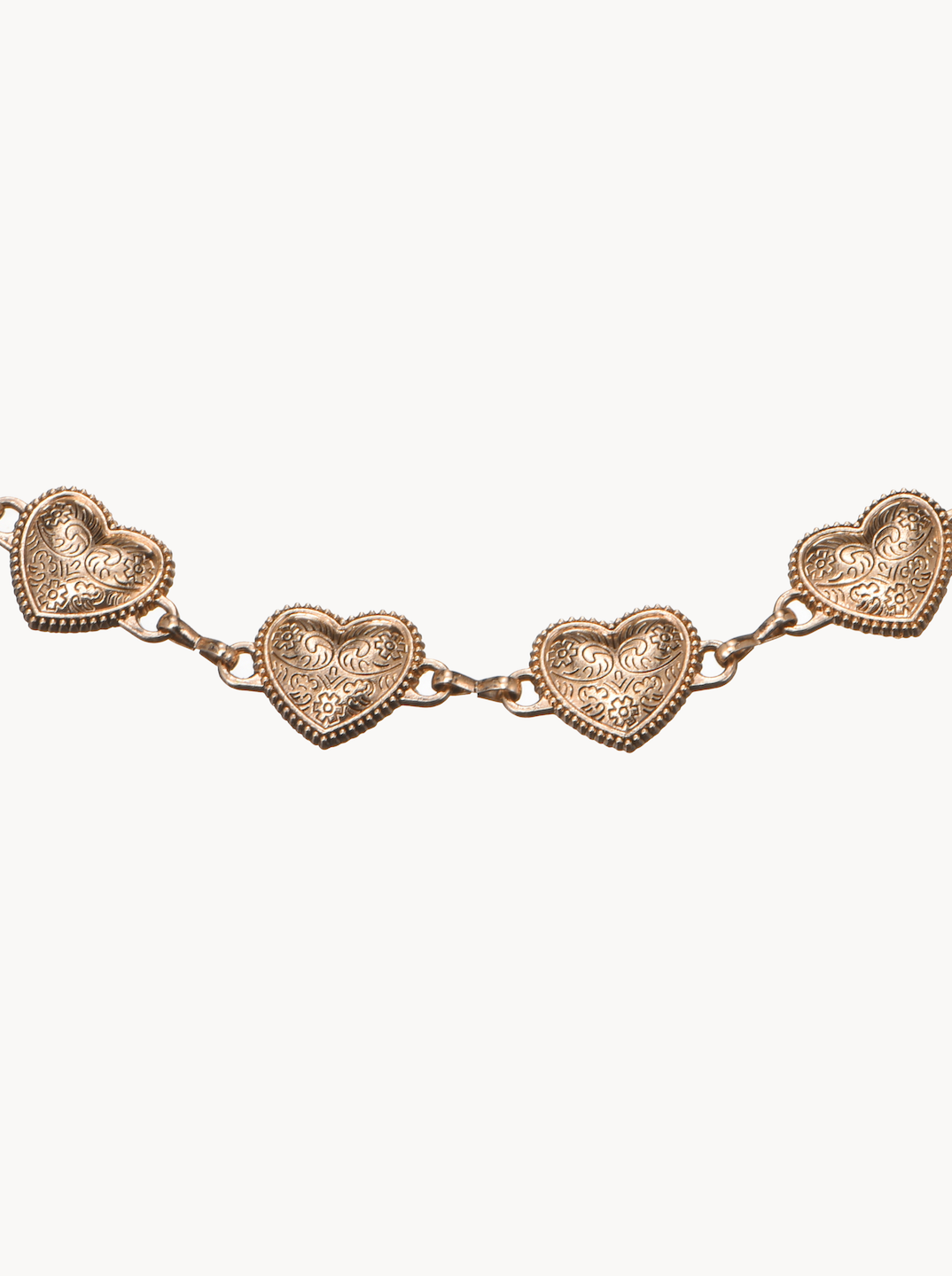 Yvette Gold Hearts Waist Chain - Kuri Jewelry