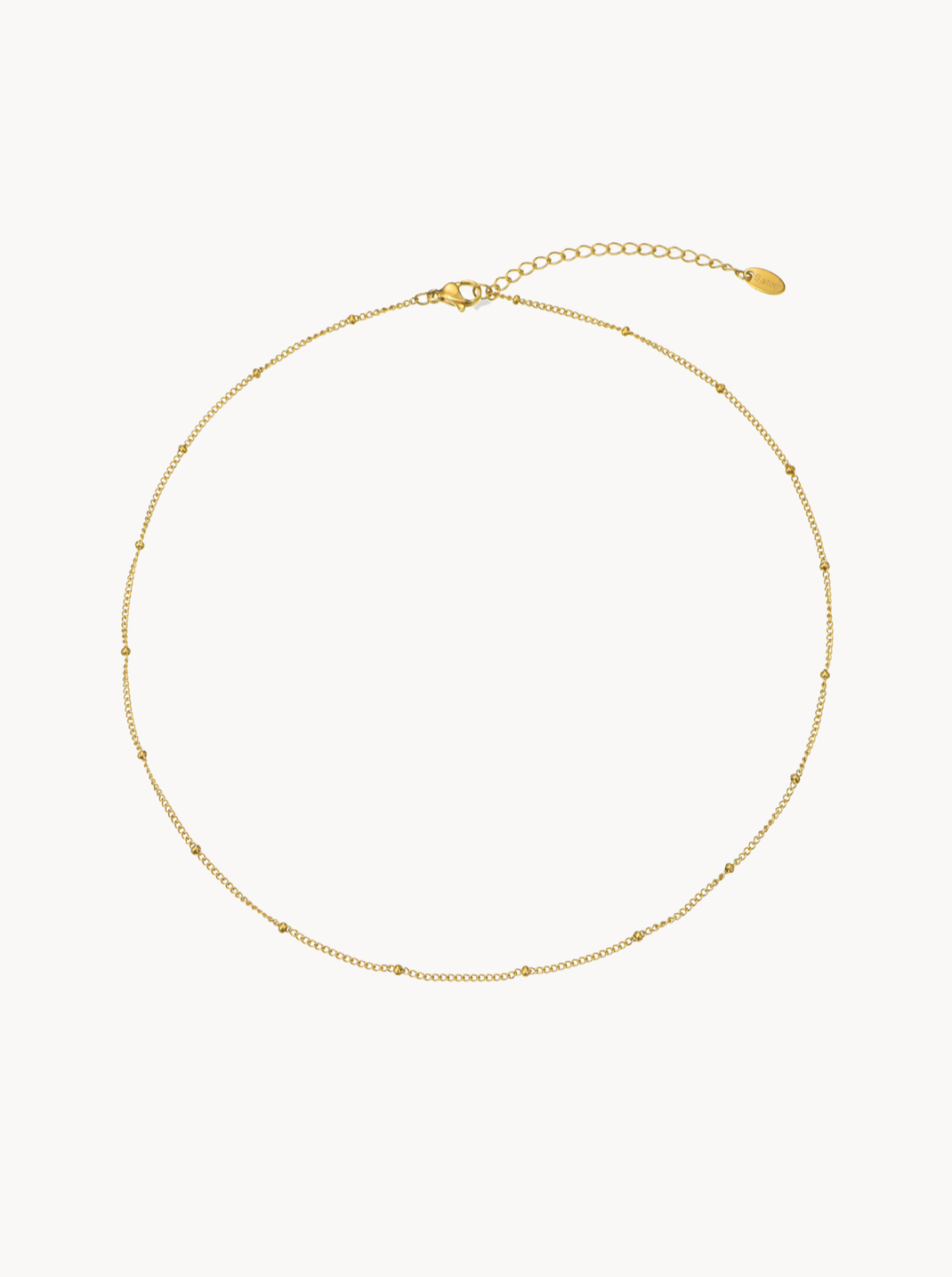 Alina Beaded Micro Cuban Chain - Kuri Jewelry