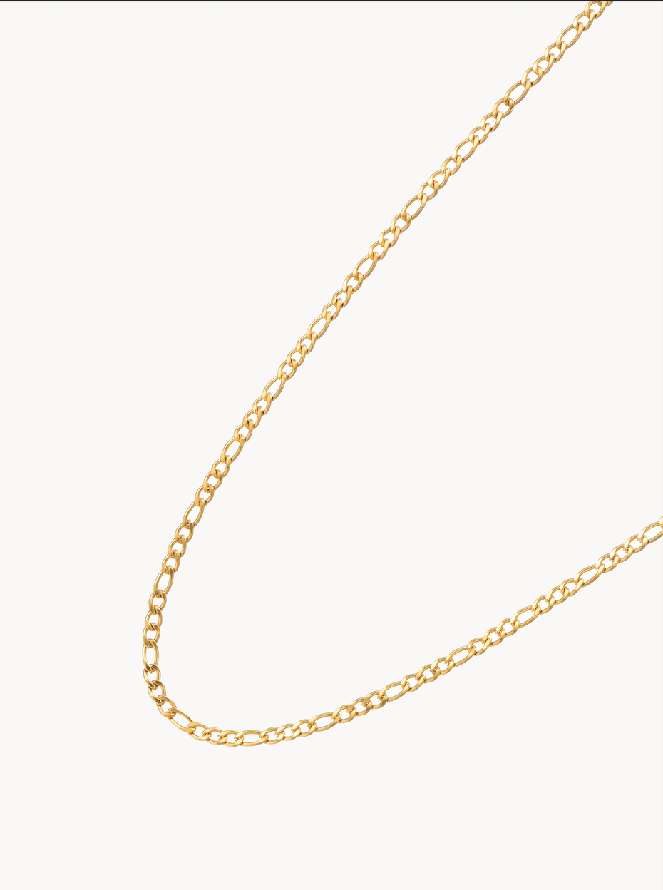 Matilda Figaro Chain Necklace - Kuri Jewelry