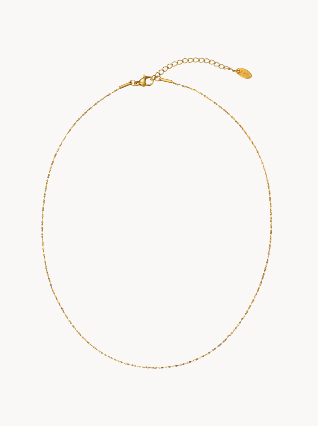 Willow Sparkle Chain Necklace - Kuri Jewelry