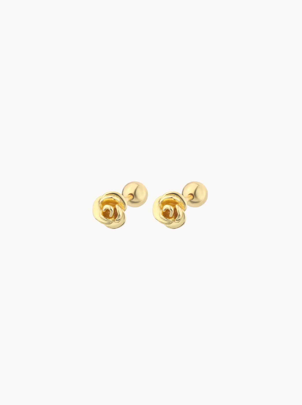 Mignon Petite Rose Stud Earrings - Kuri Jewelry