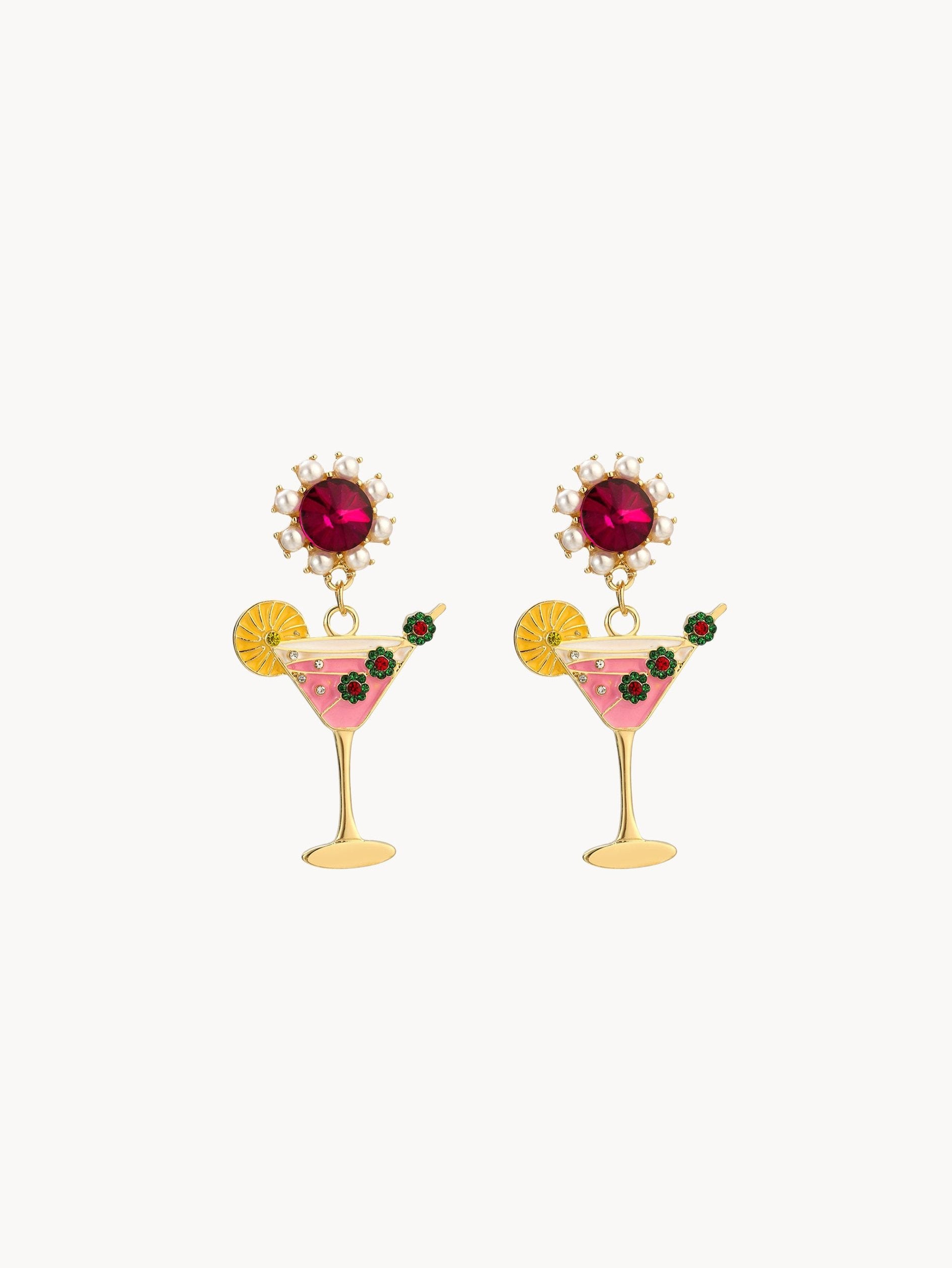 Cocktail Earrings - Kuri Jewelry