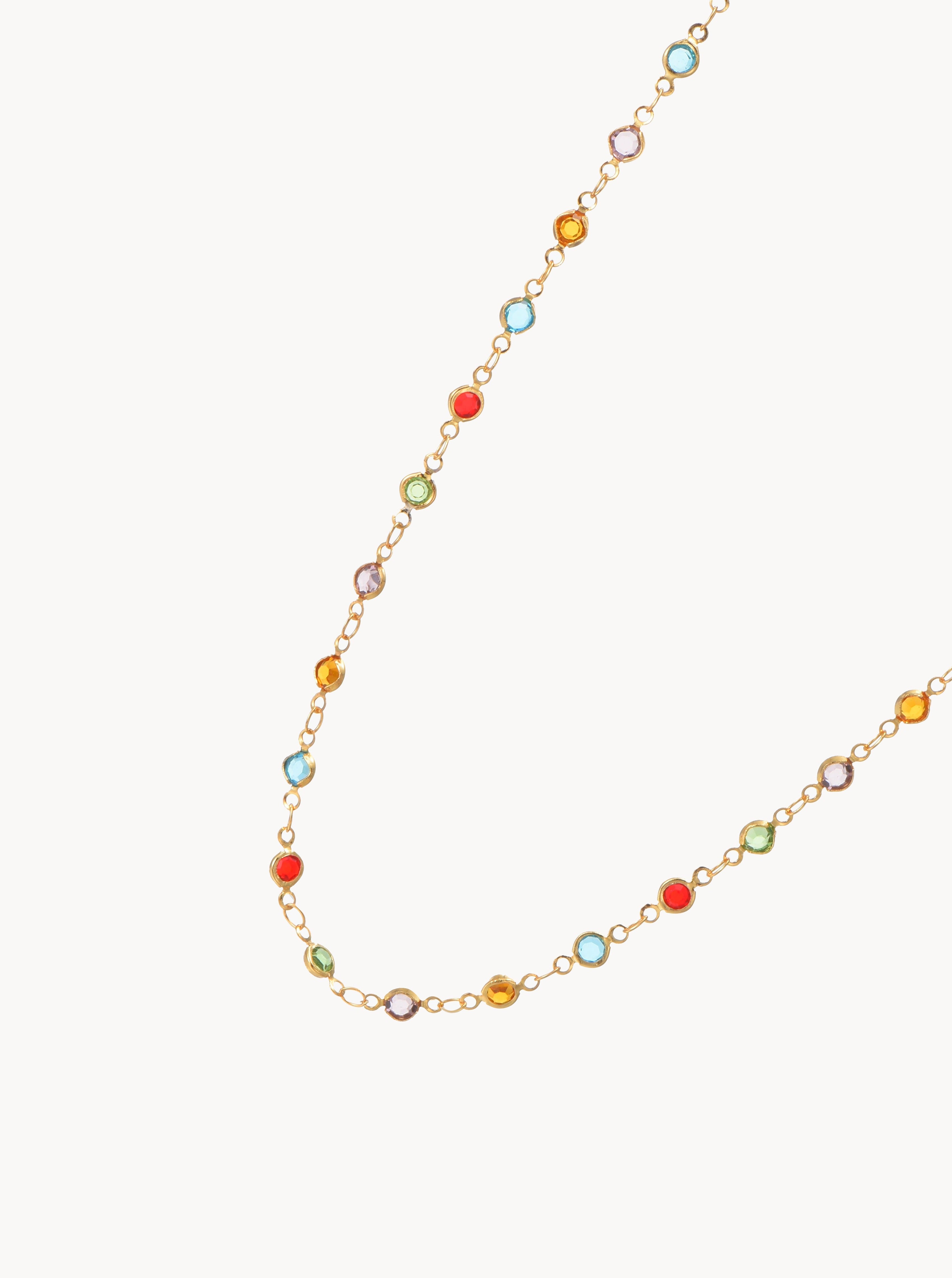 Margaret Colorful Bon Bon Necklace - Kuri Jewelry