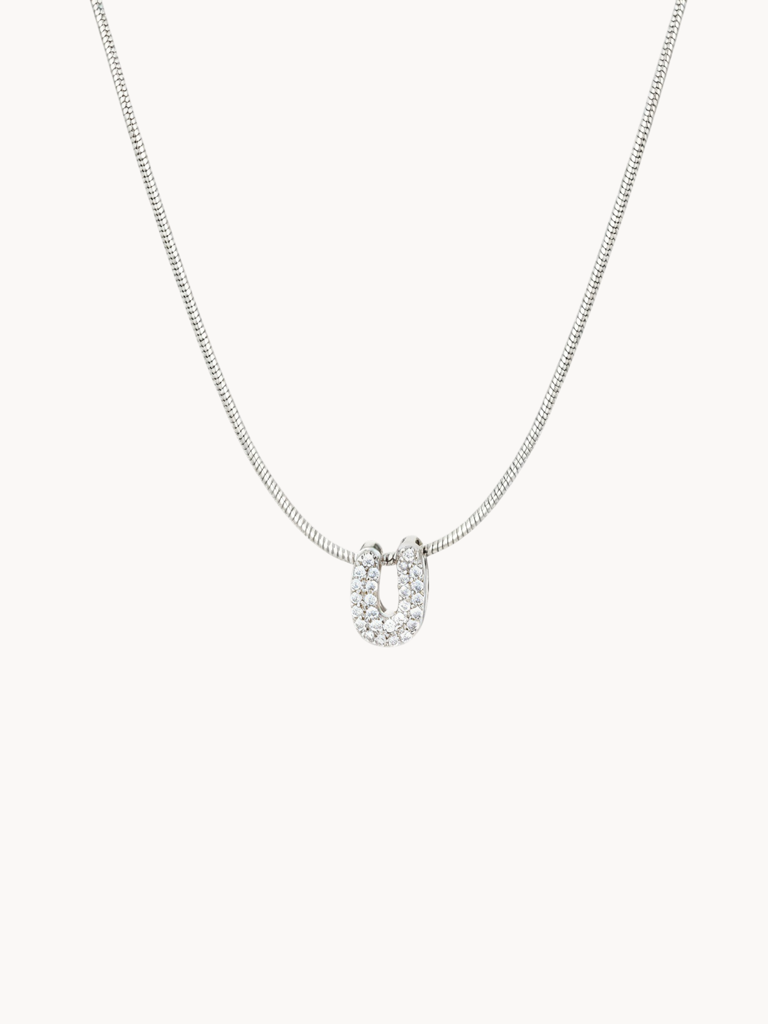 Petite Letter Chain Necklace