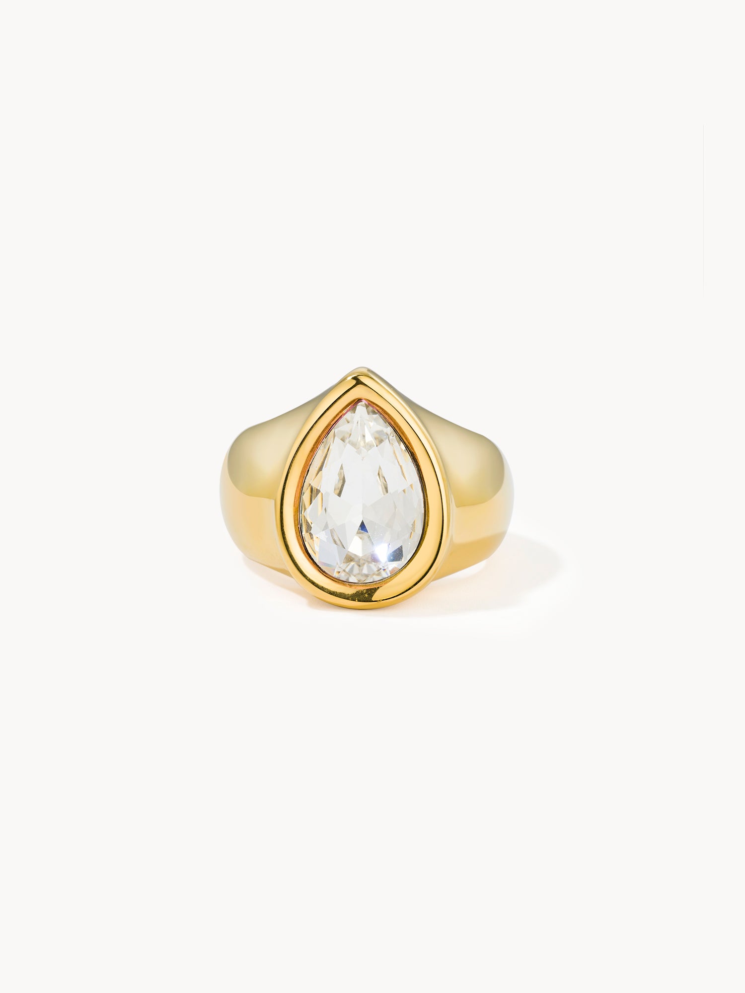 Waterdrop Ring | Elegant Minimalist Jewelry – Kuri