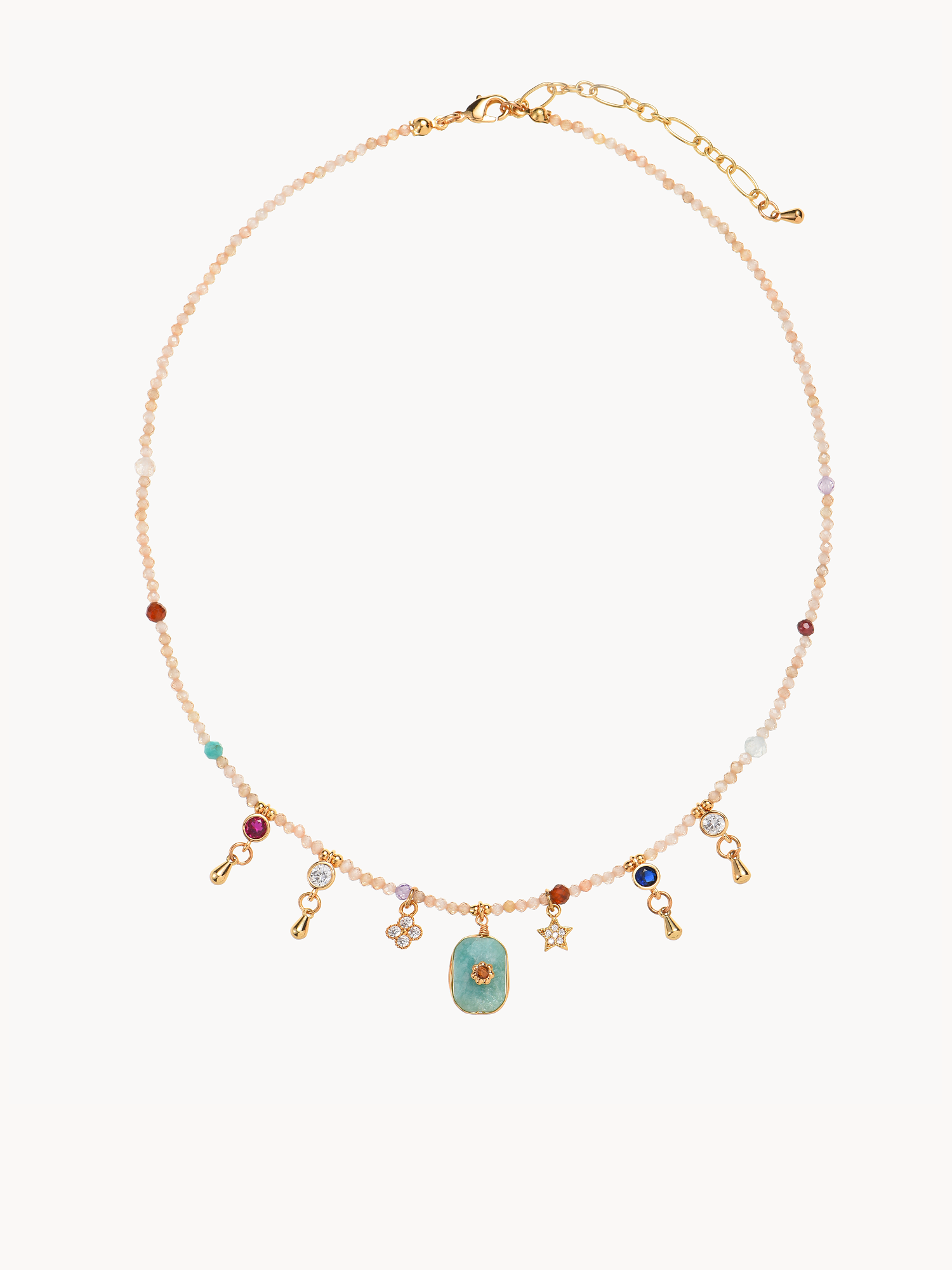 Zanna Boho Colored Necklace