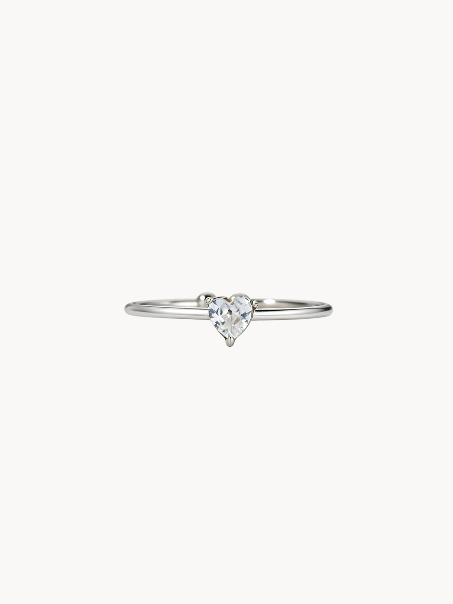April Birthstone Ring