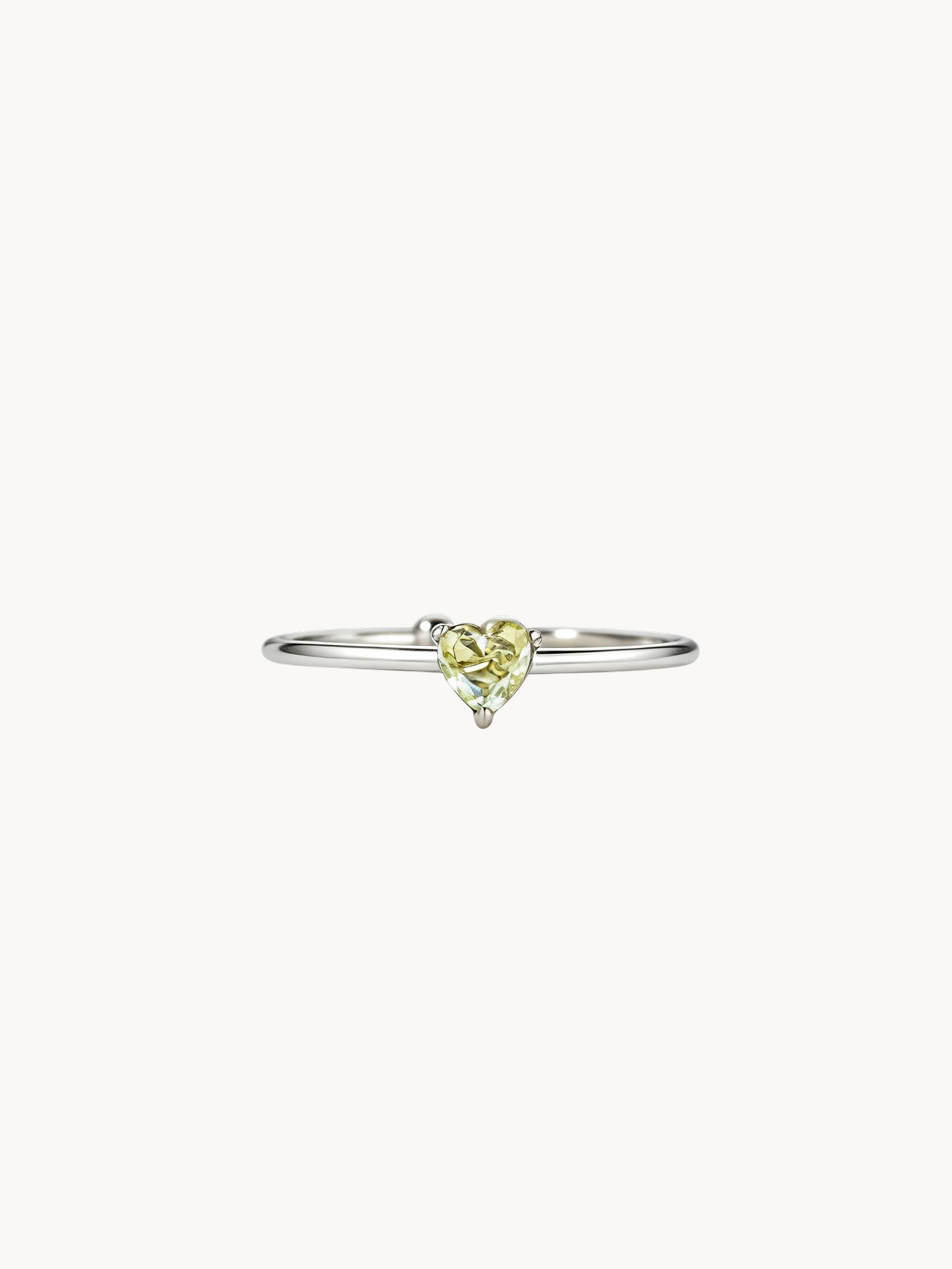 August Birthstone Ring