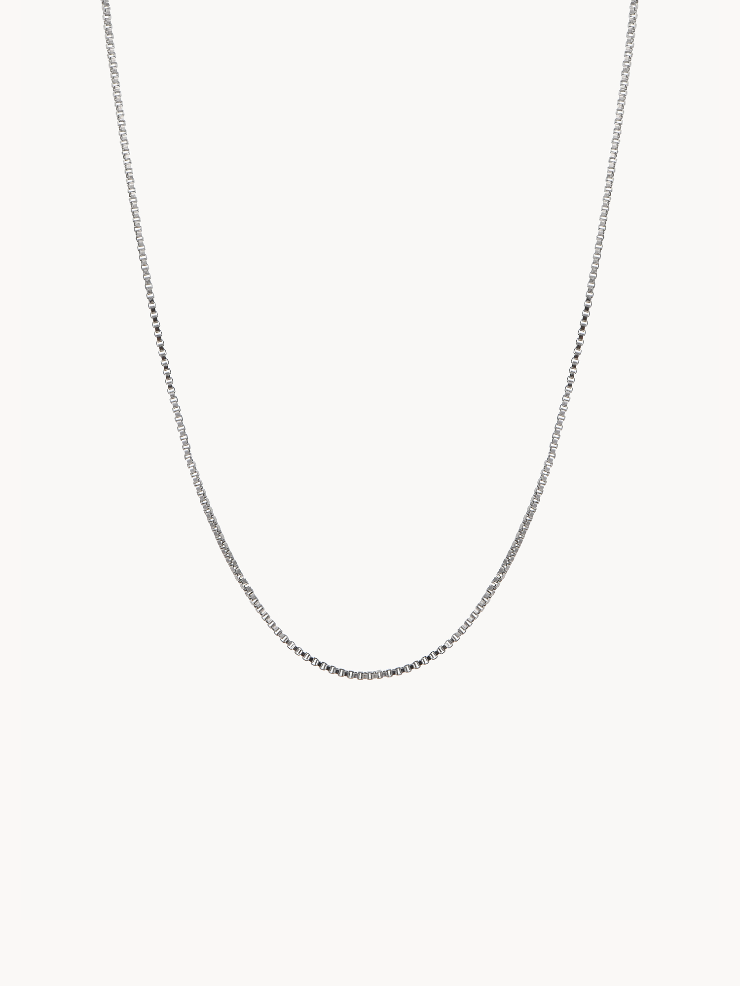 Lucas Box Chain Necklace - Kuri Jewelry