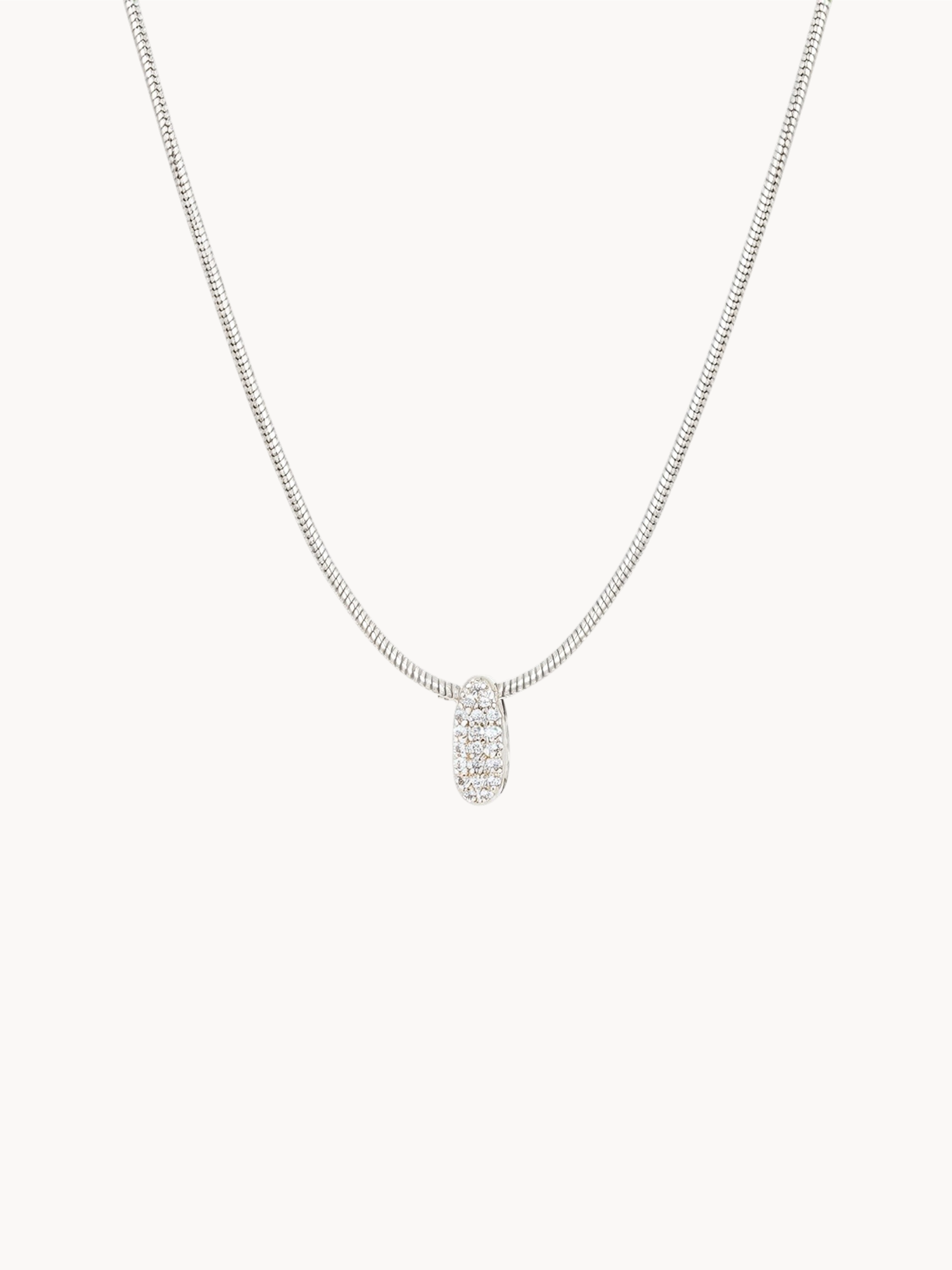 Petite Letter Chain Necklace