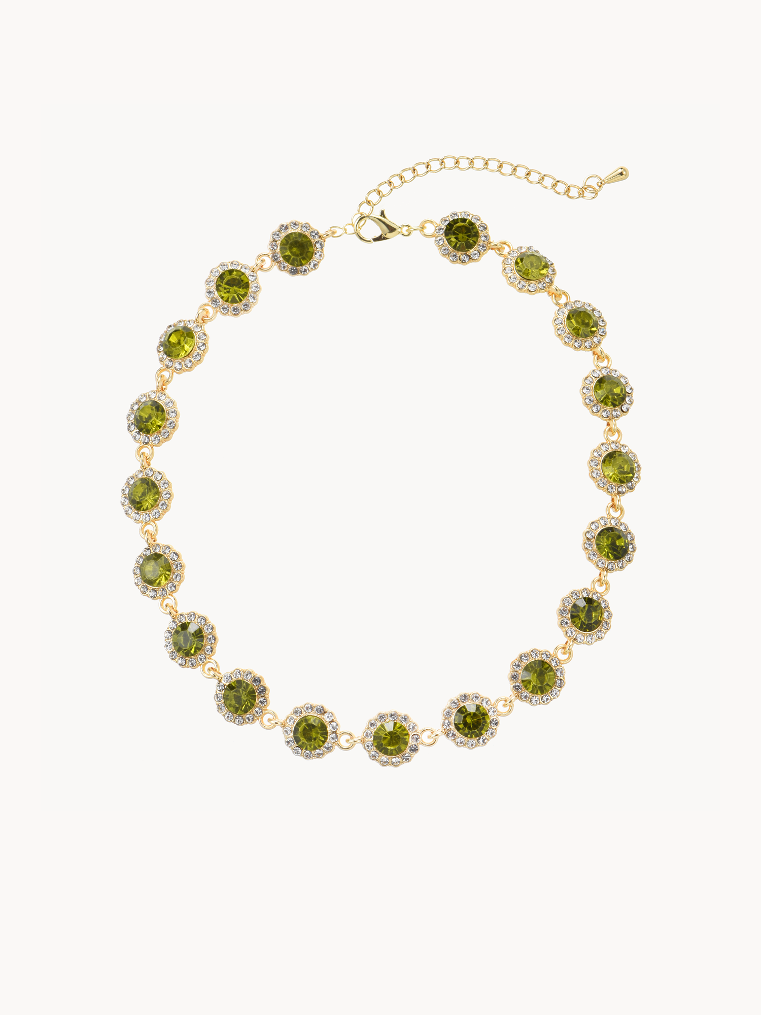 Iris Green Choker