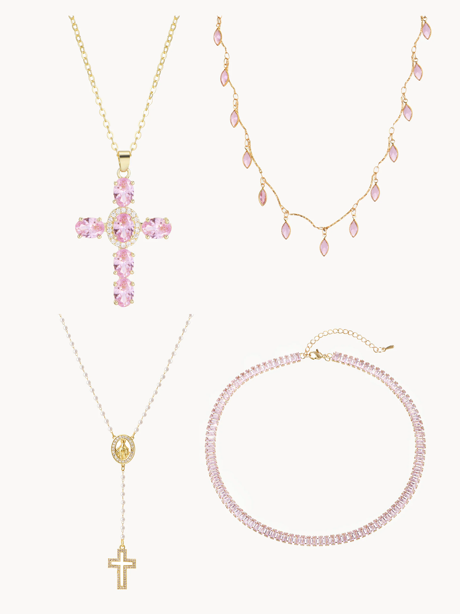 Elvira Ada Grace Pink Set