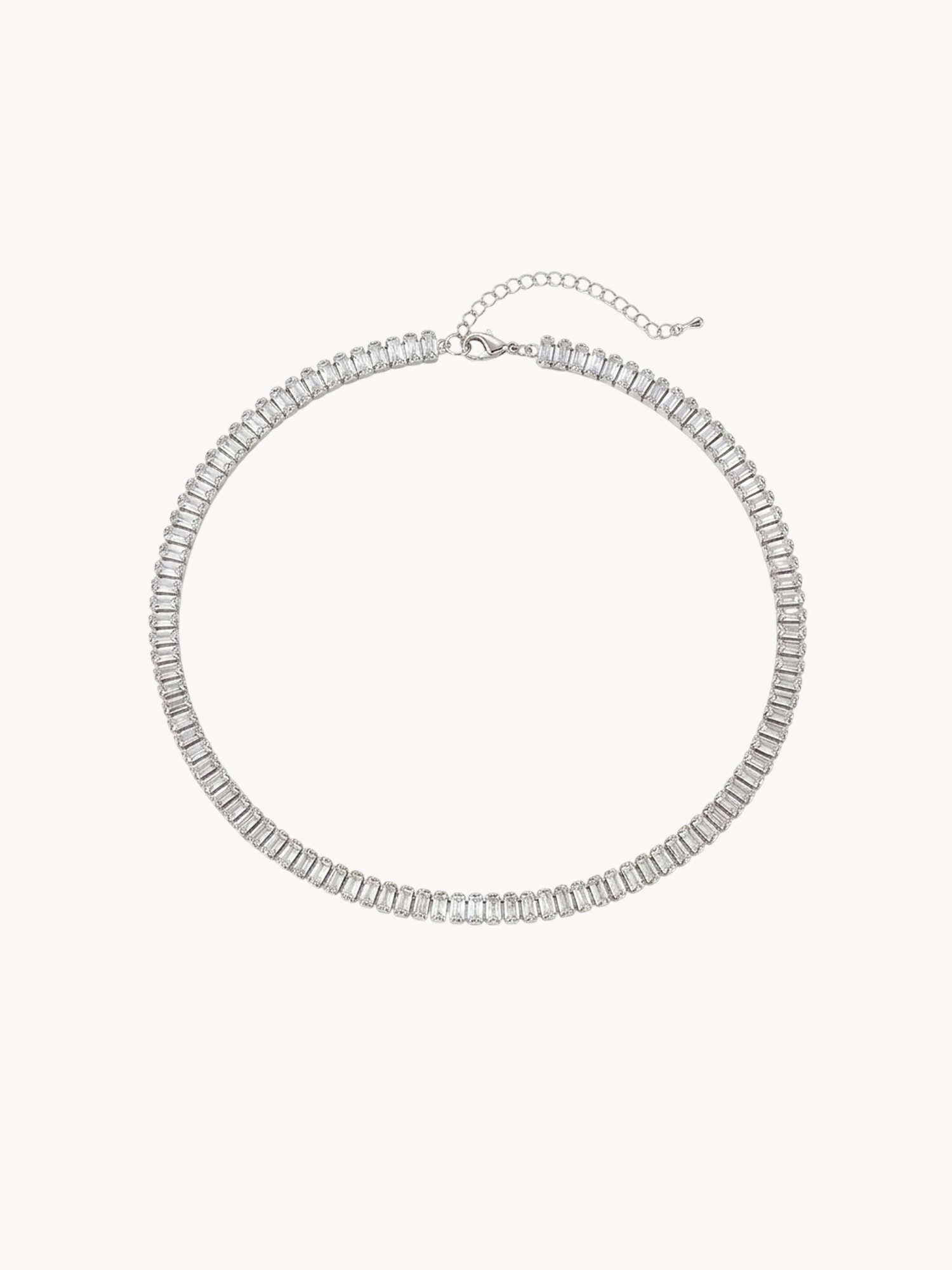 Josie Silver Choker Necklace - Kuri Jewelry