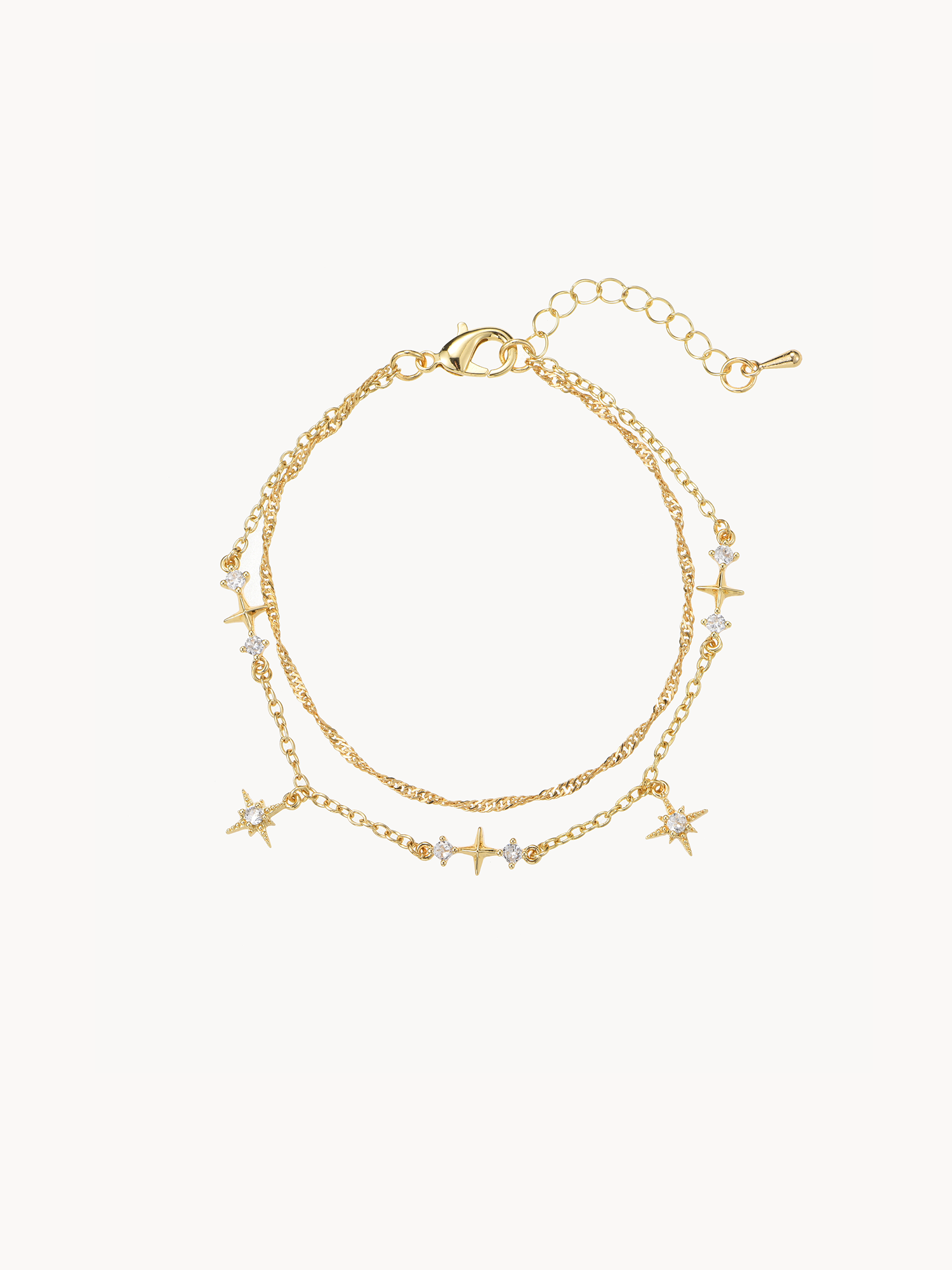 Petit Stars Layered Bracelet