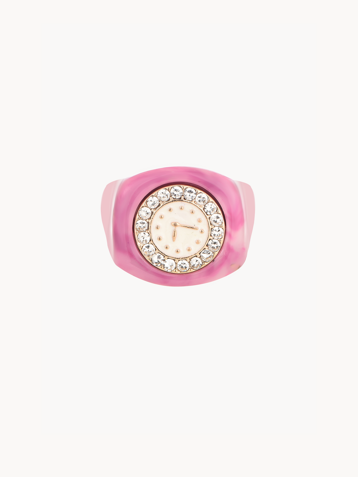 Adele Pink Watch Ring