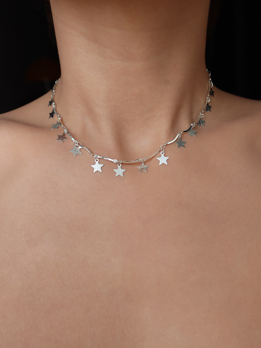 Zoe Star Choker Necklace - Kuri Jewelry