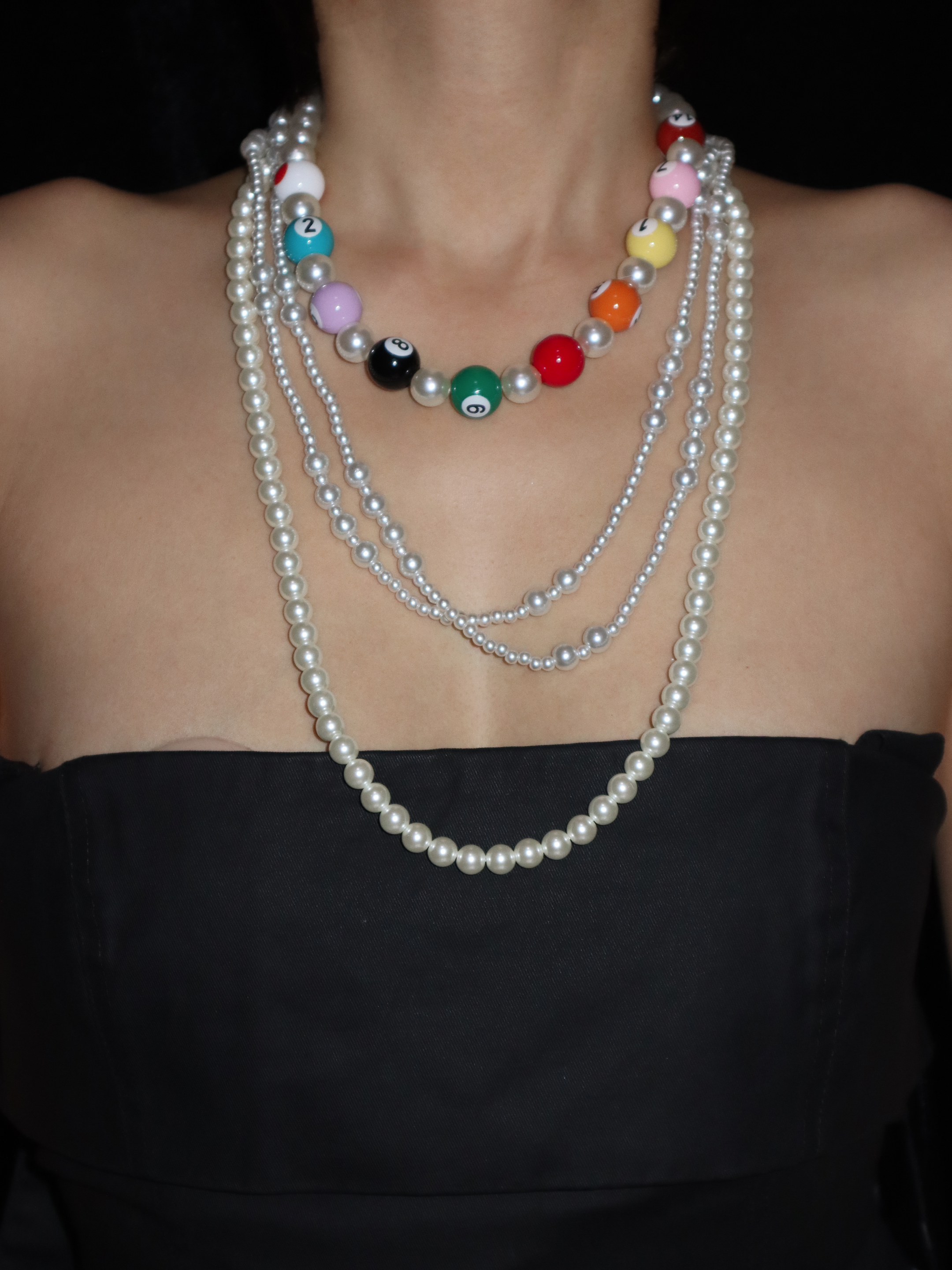 Apphia Billiards Pearl Necklace