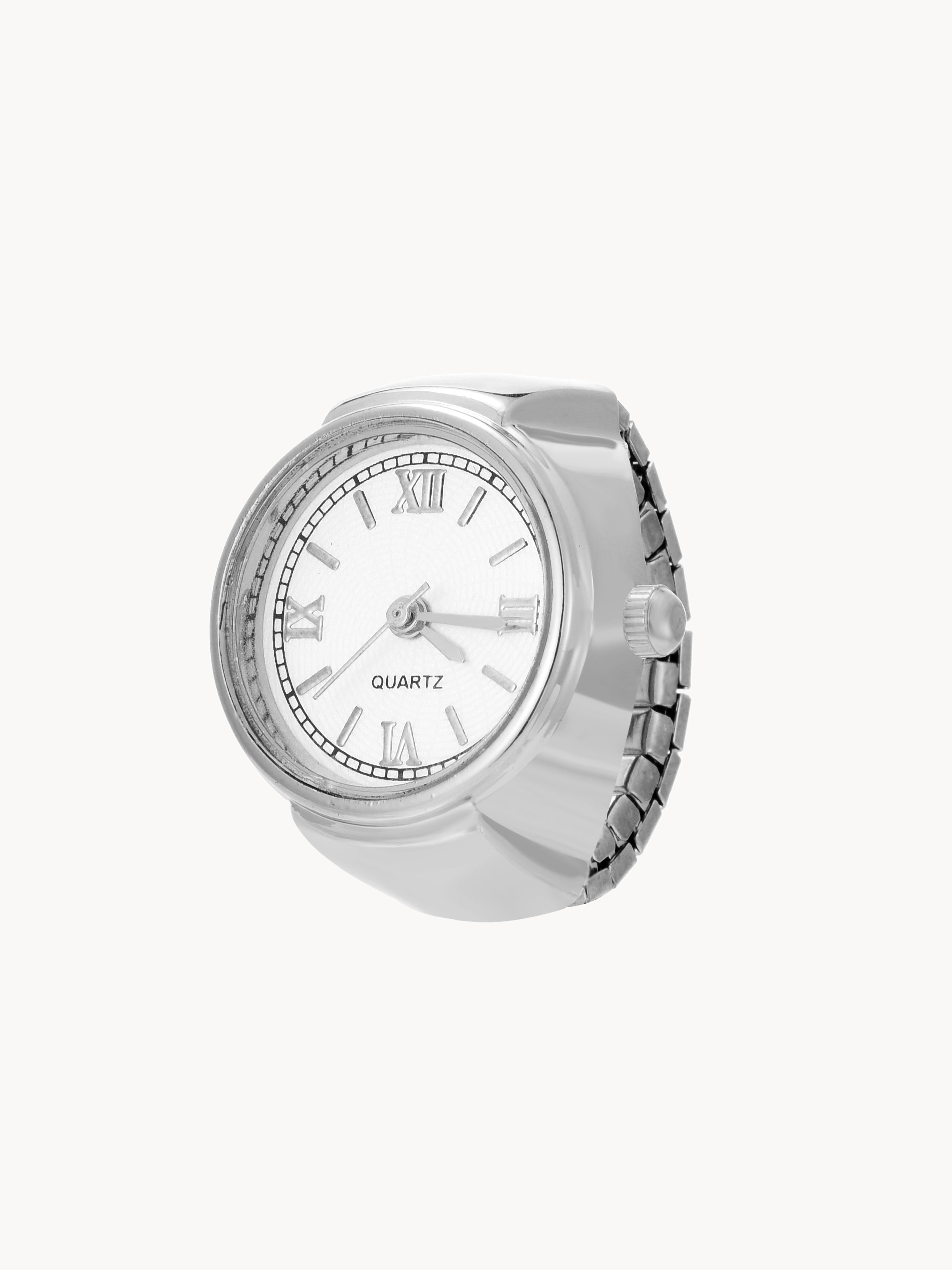 Cecilia Silver Watch Ring