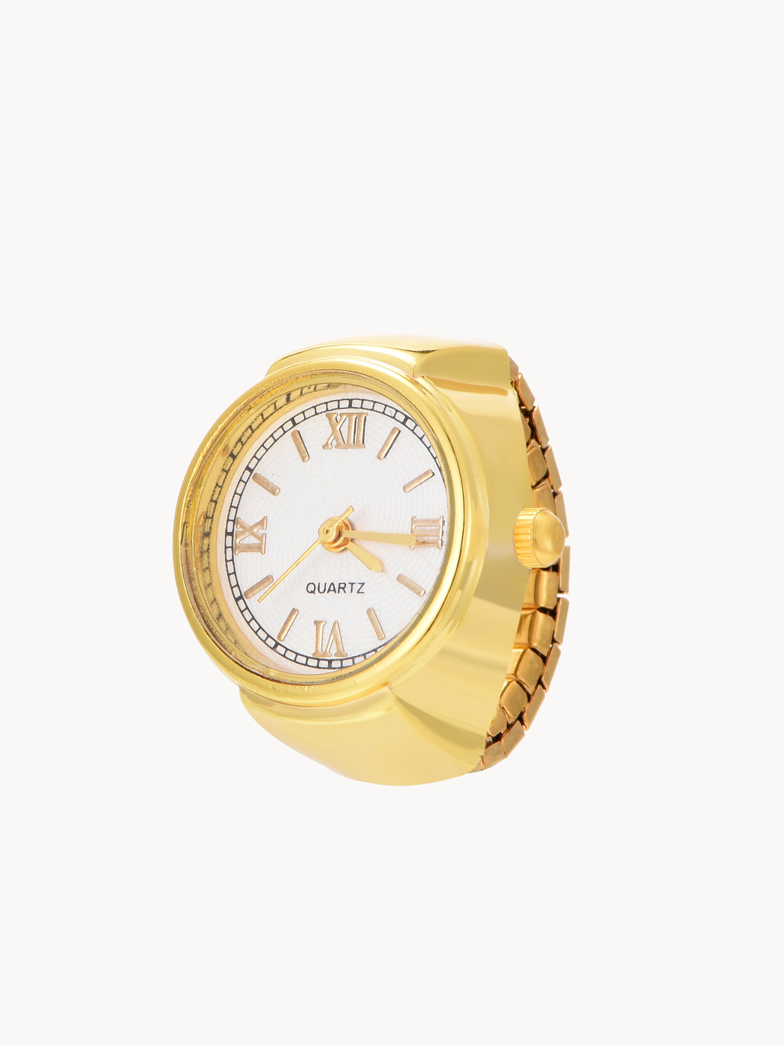 Cecilia Golden Watch Ring