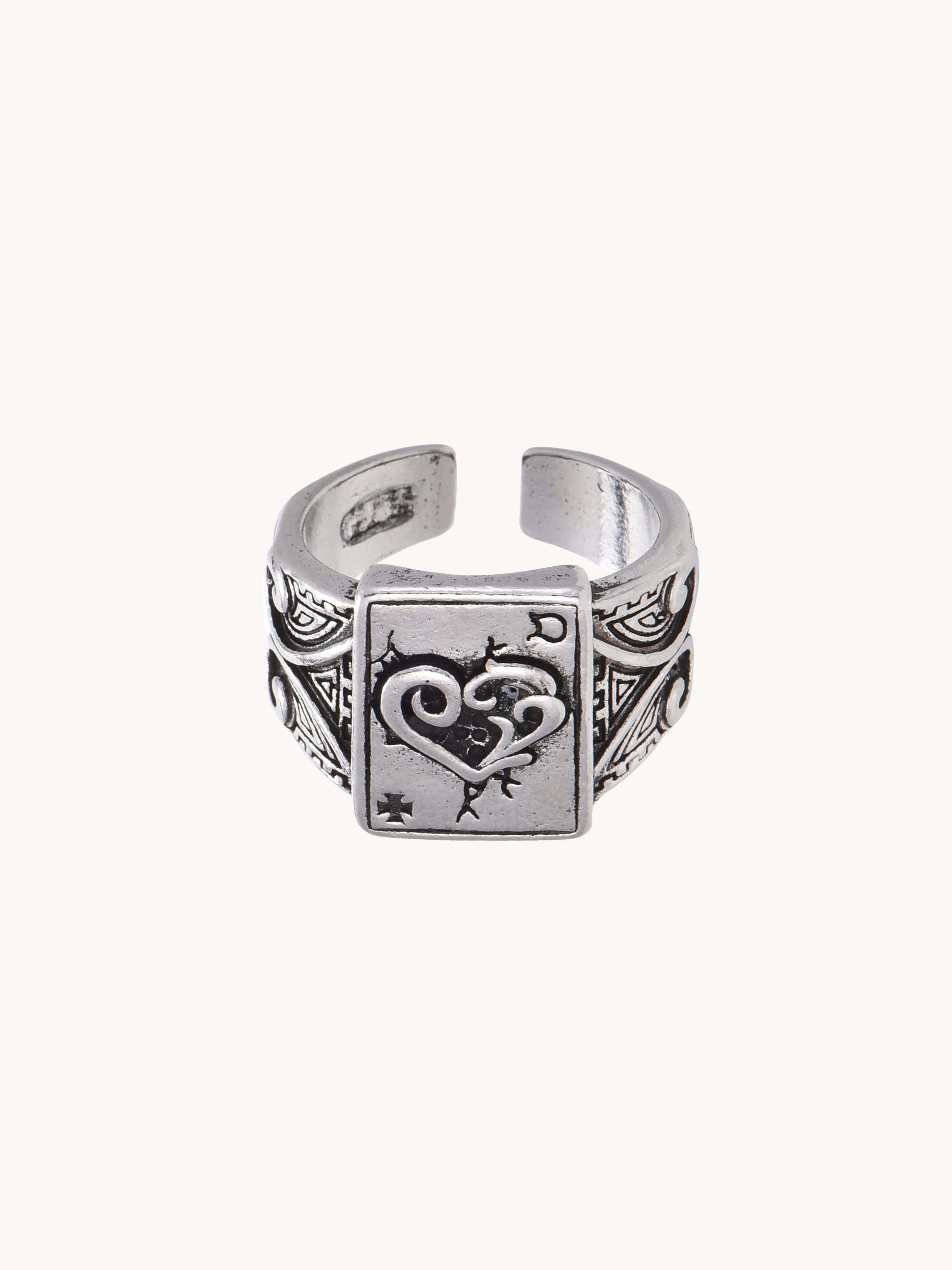 Goth Silver Ring