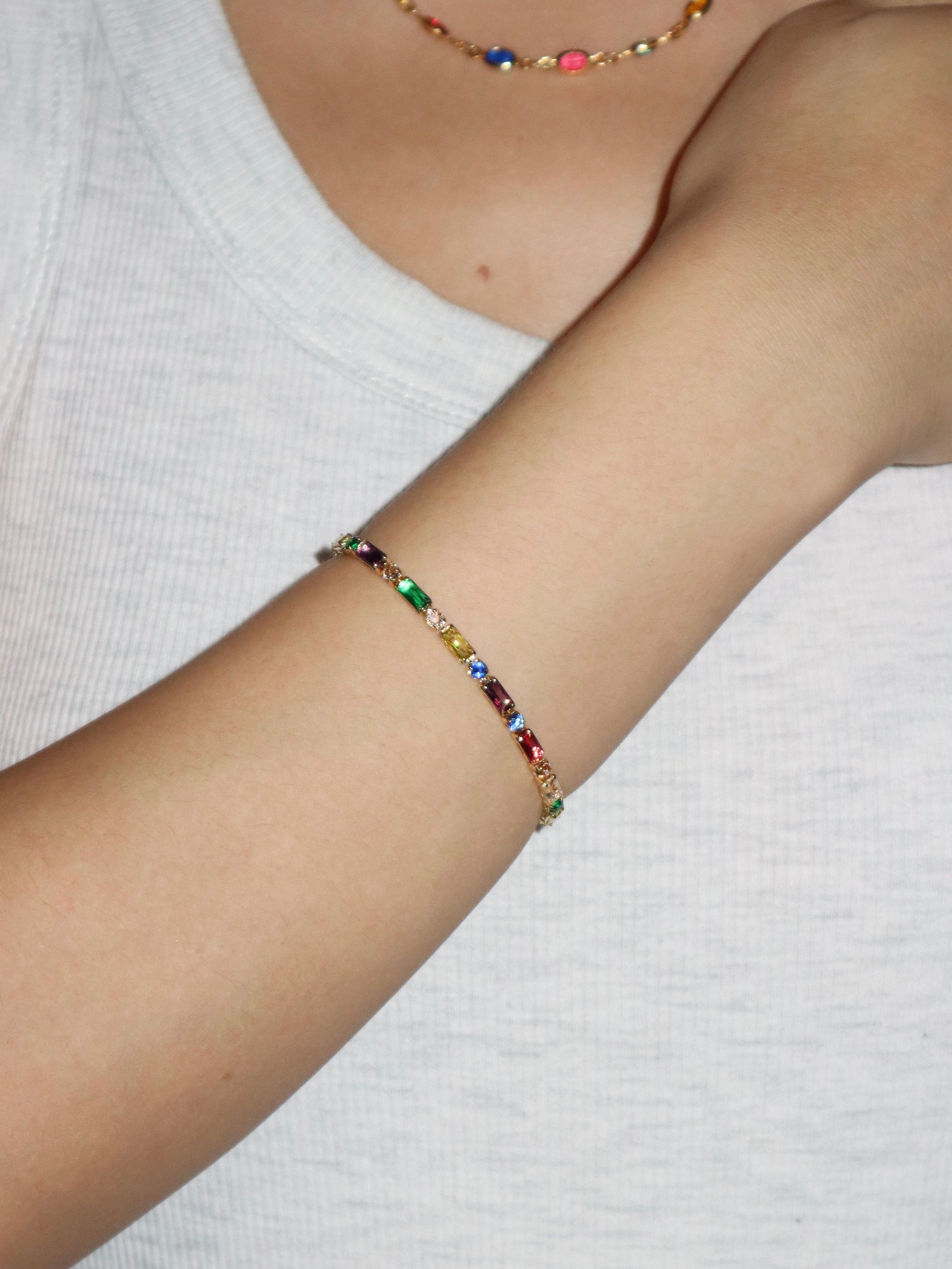 Melodie Regenbogen Armband