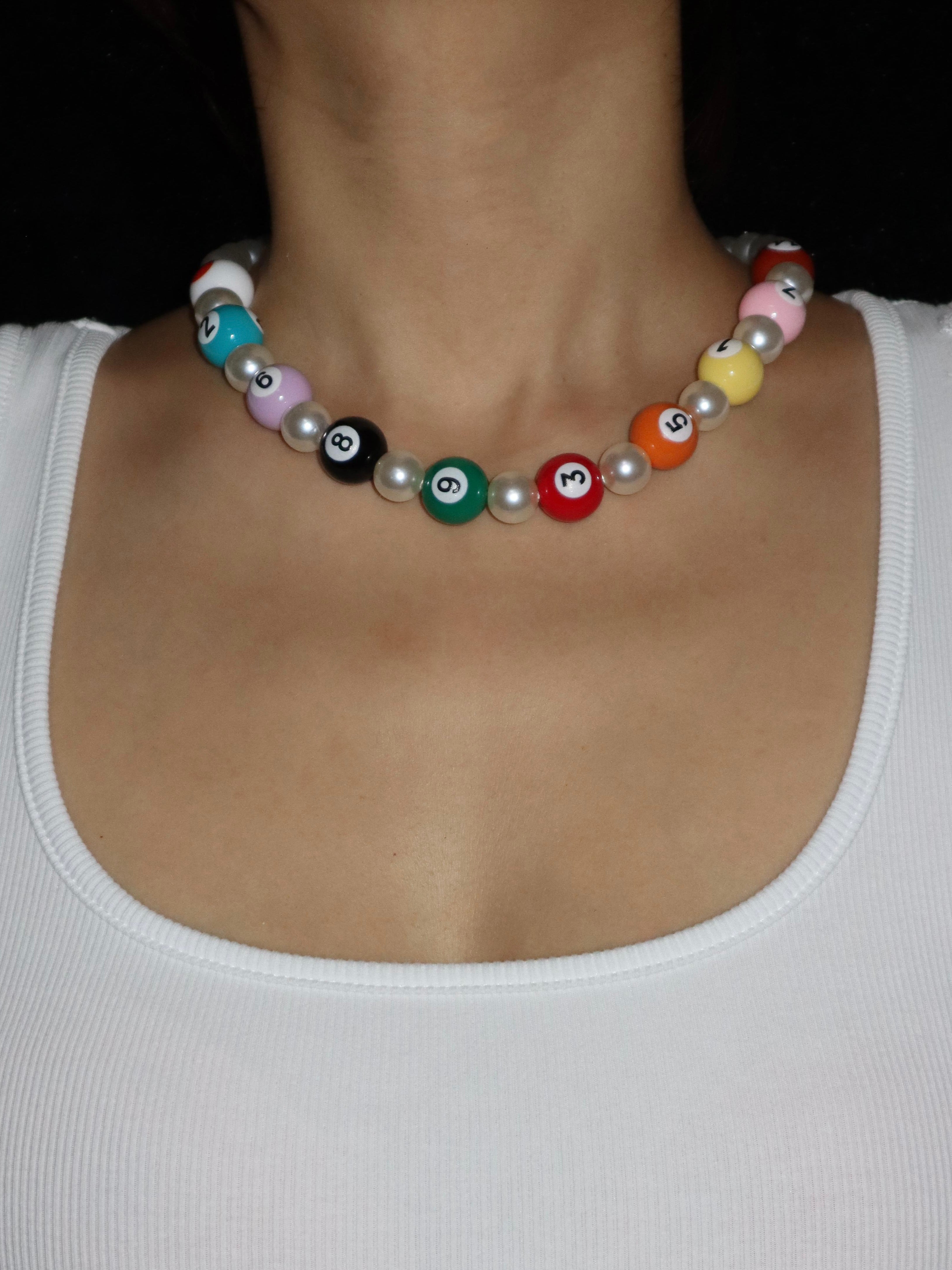 Apphia Billiards Pearl Necklace